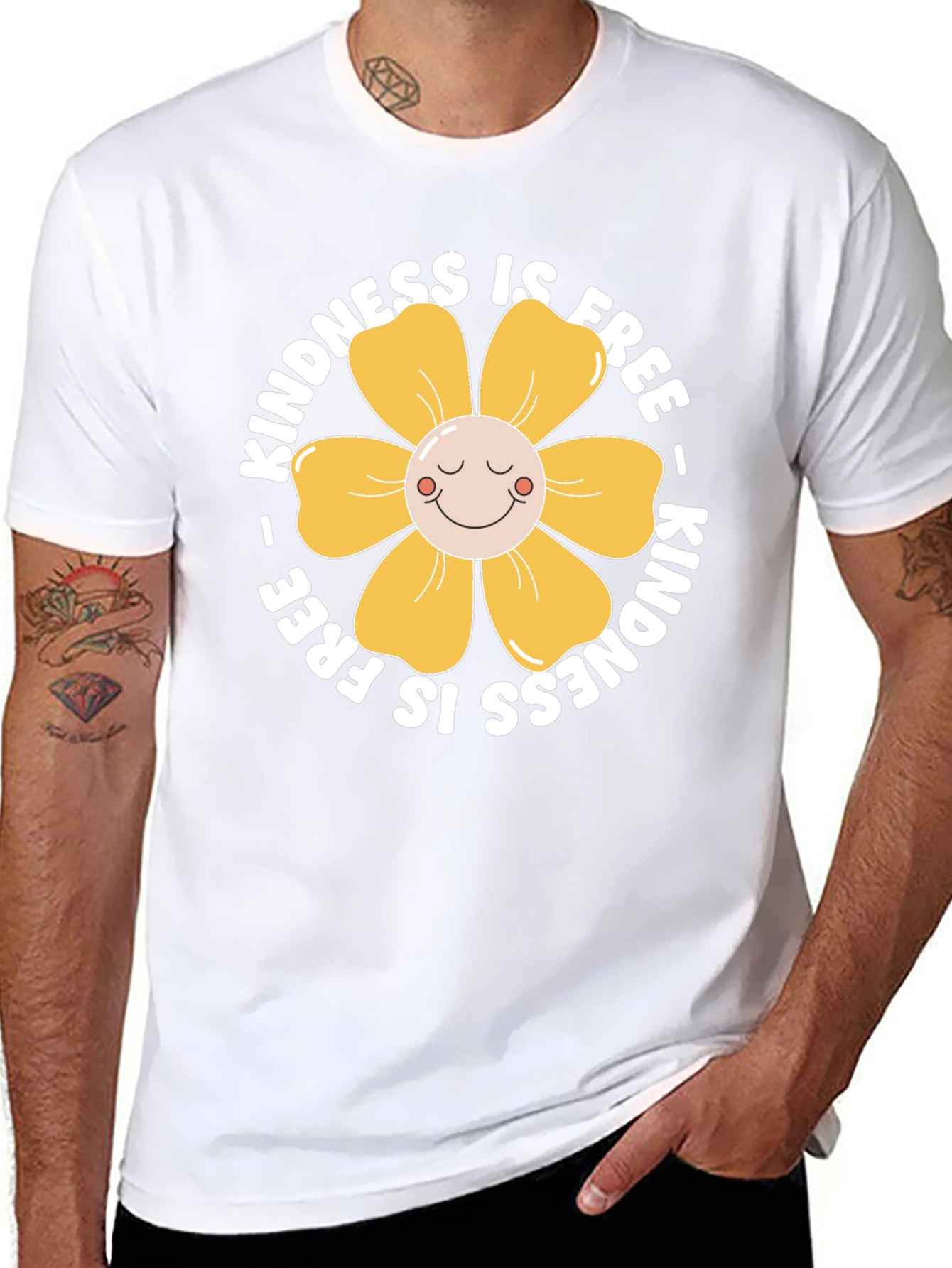 Kindness Flower Graphic Tee