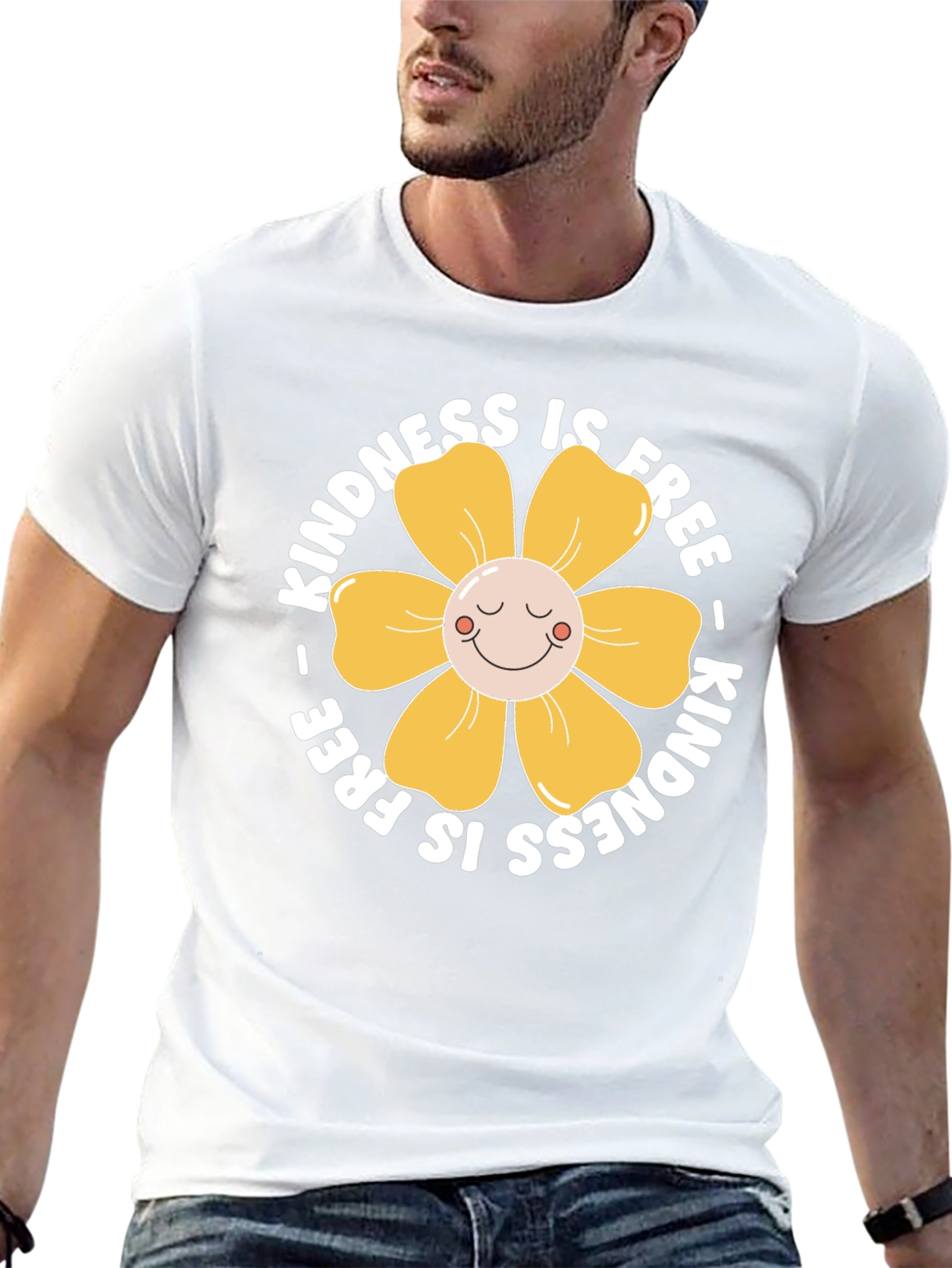 Kindness Flower Graphic Tee