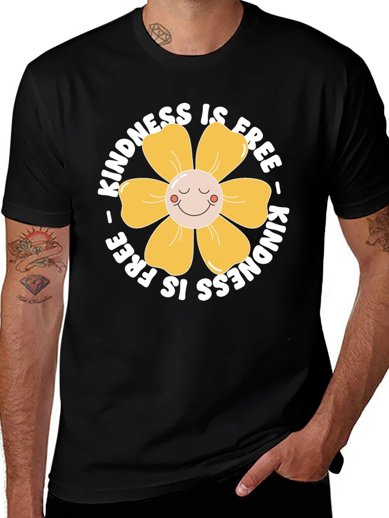 Kindness Flower Graphic Tee