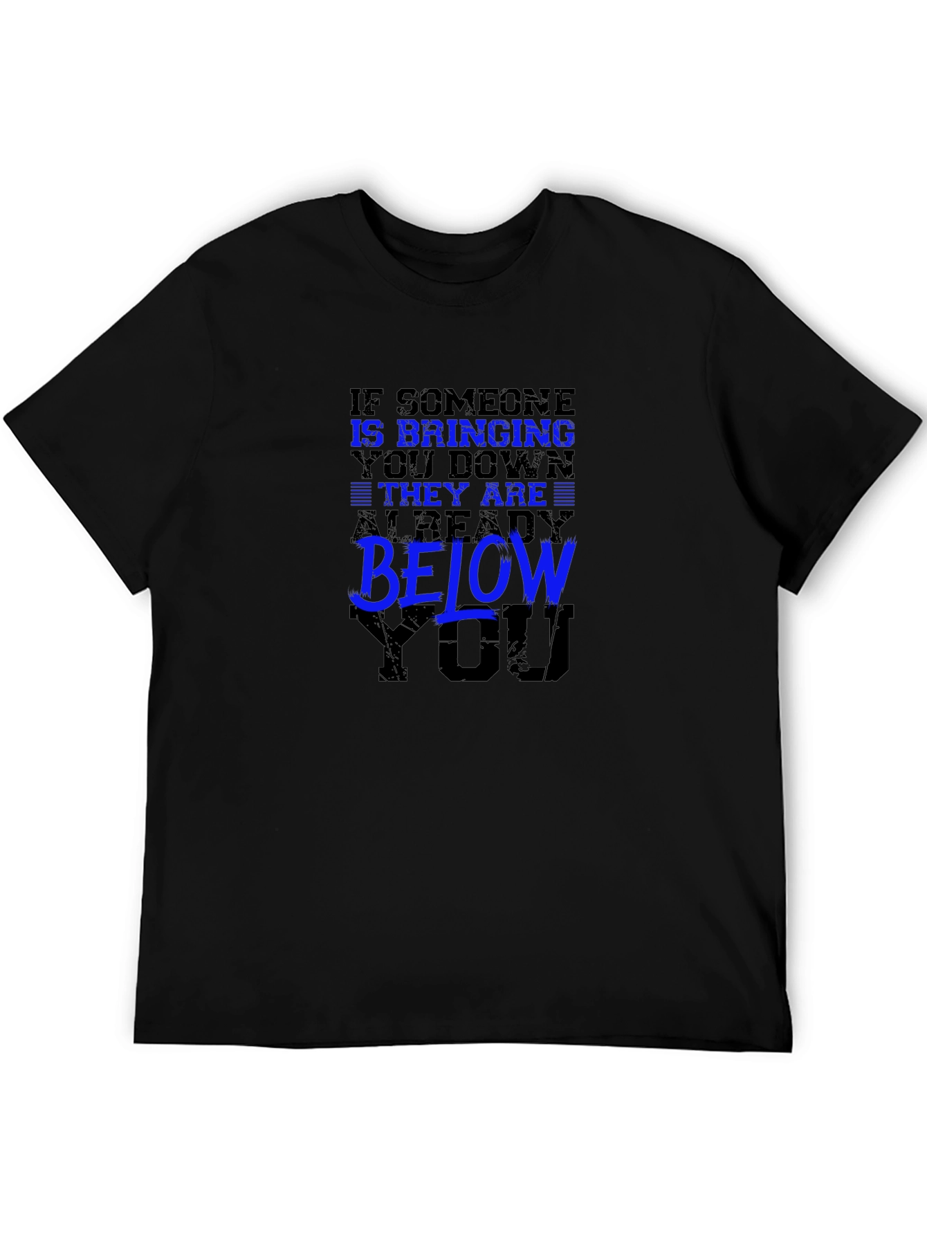 Motivational Graphic Print T-Shirt