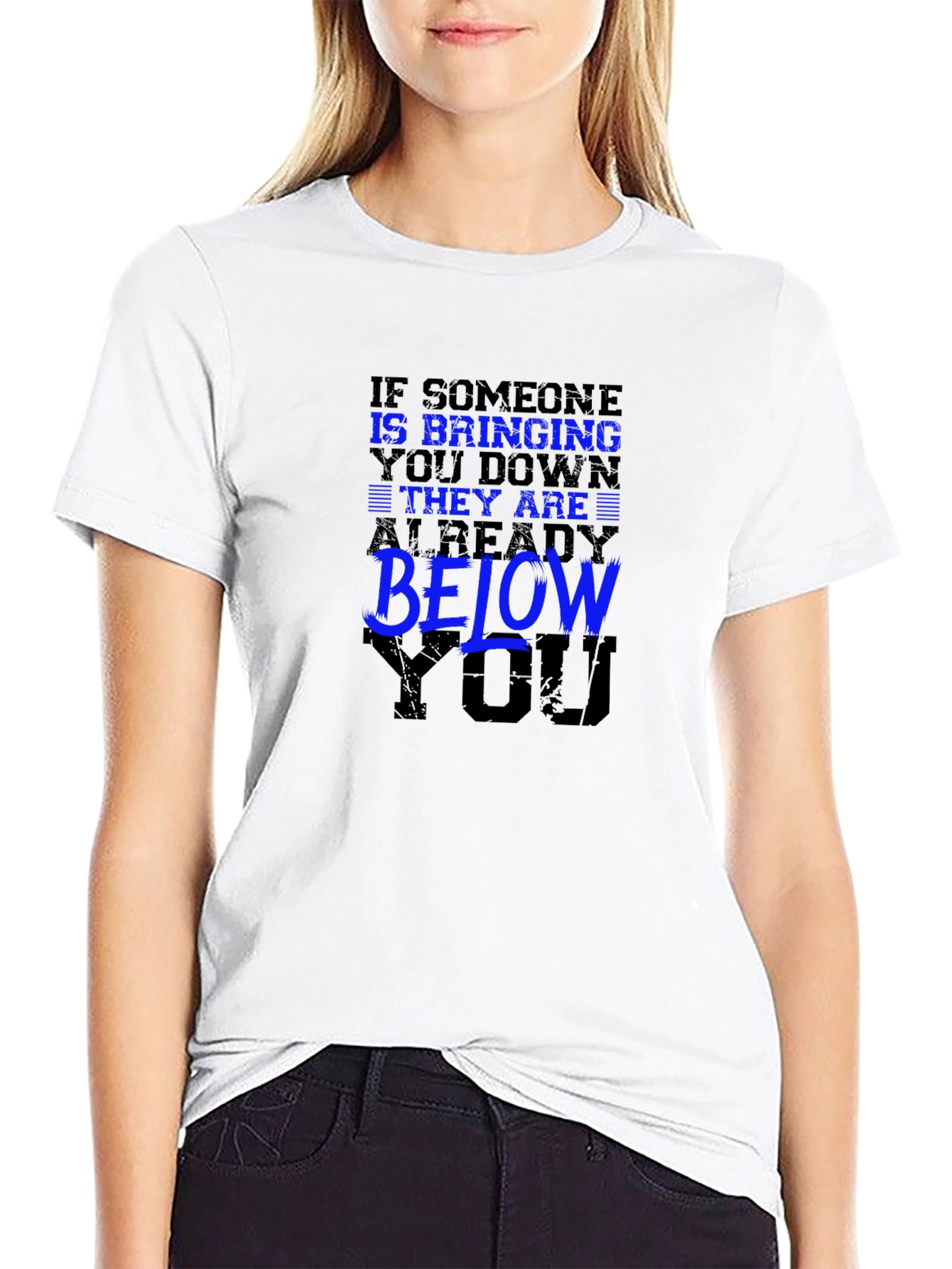 Motivational Graphic Print T-Shirt