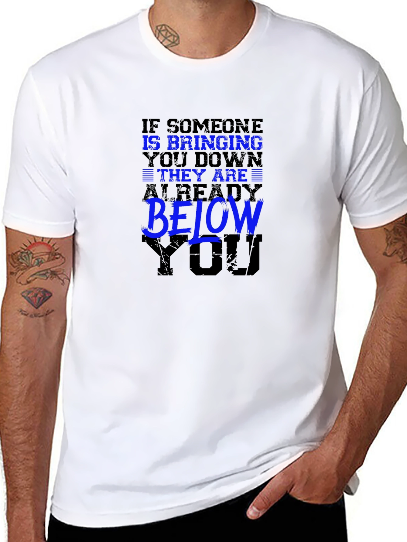 Motivational Graphic Print T-Shirt