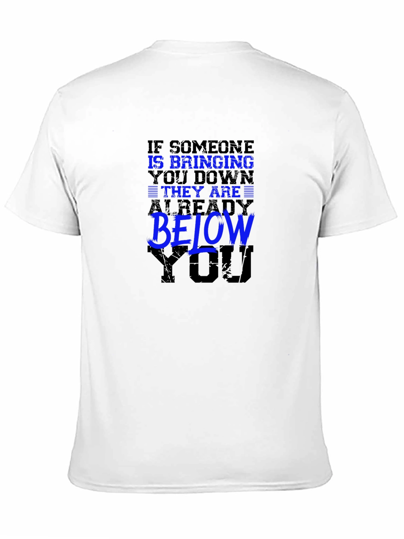 Motivational Graphic Print T-Shirt