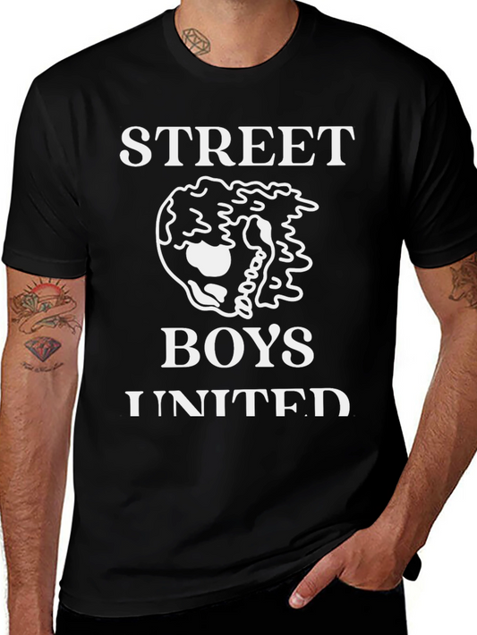 Street Boys United Black T-Shirt