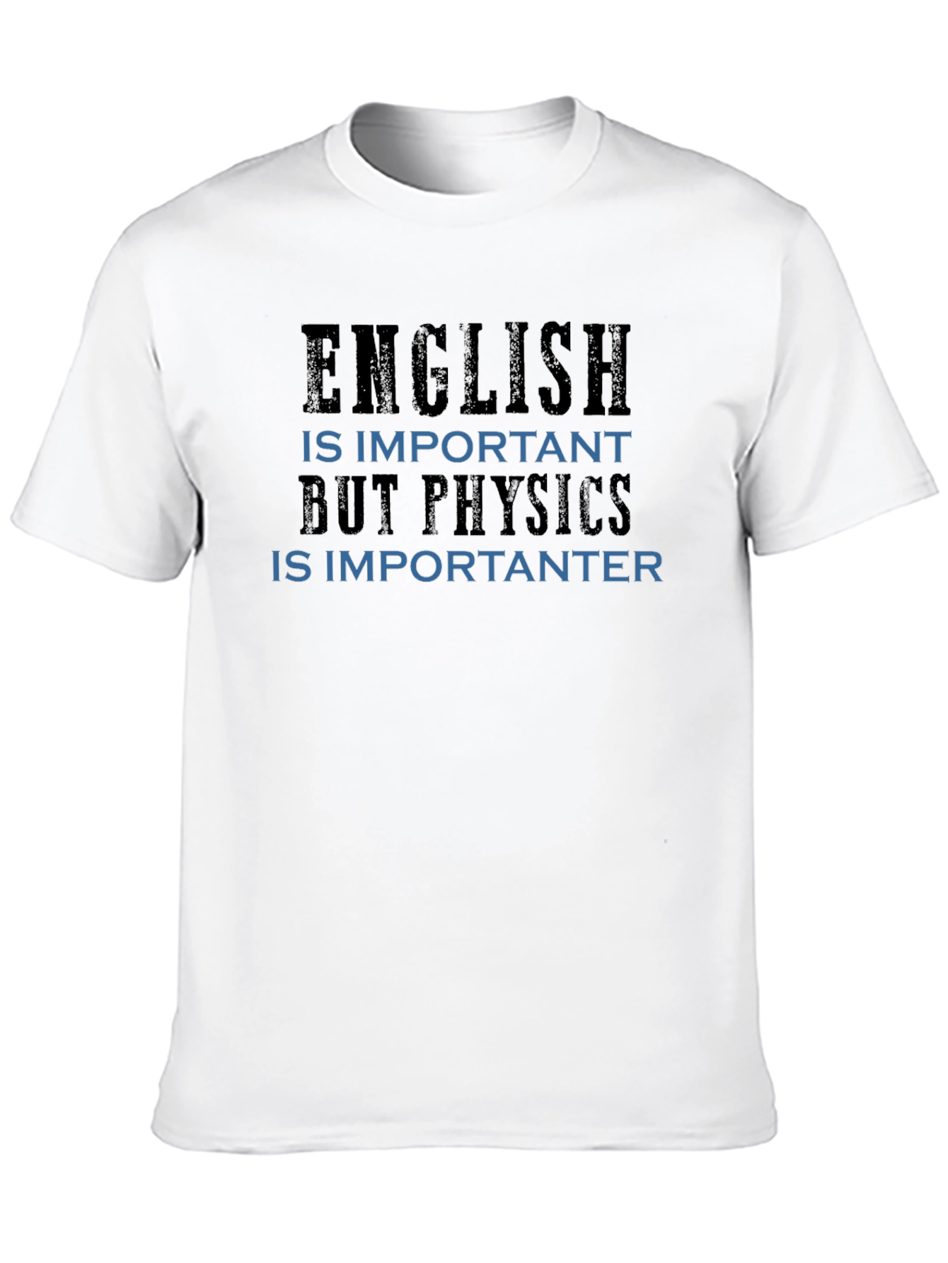 English vs Physics T-Shirt - Funny Geeky Tee