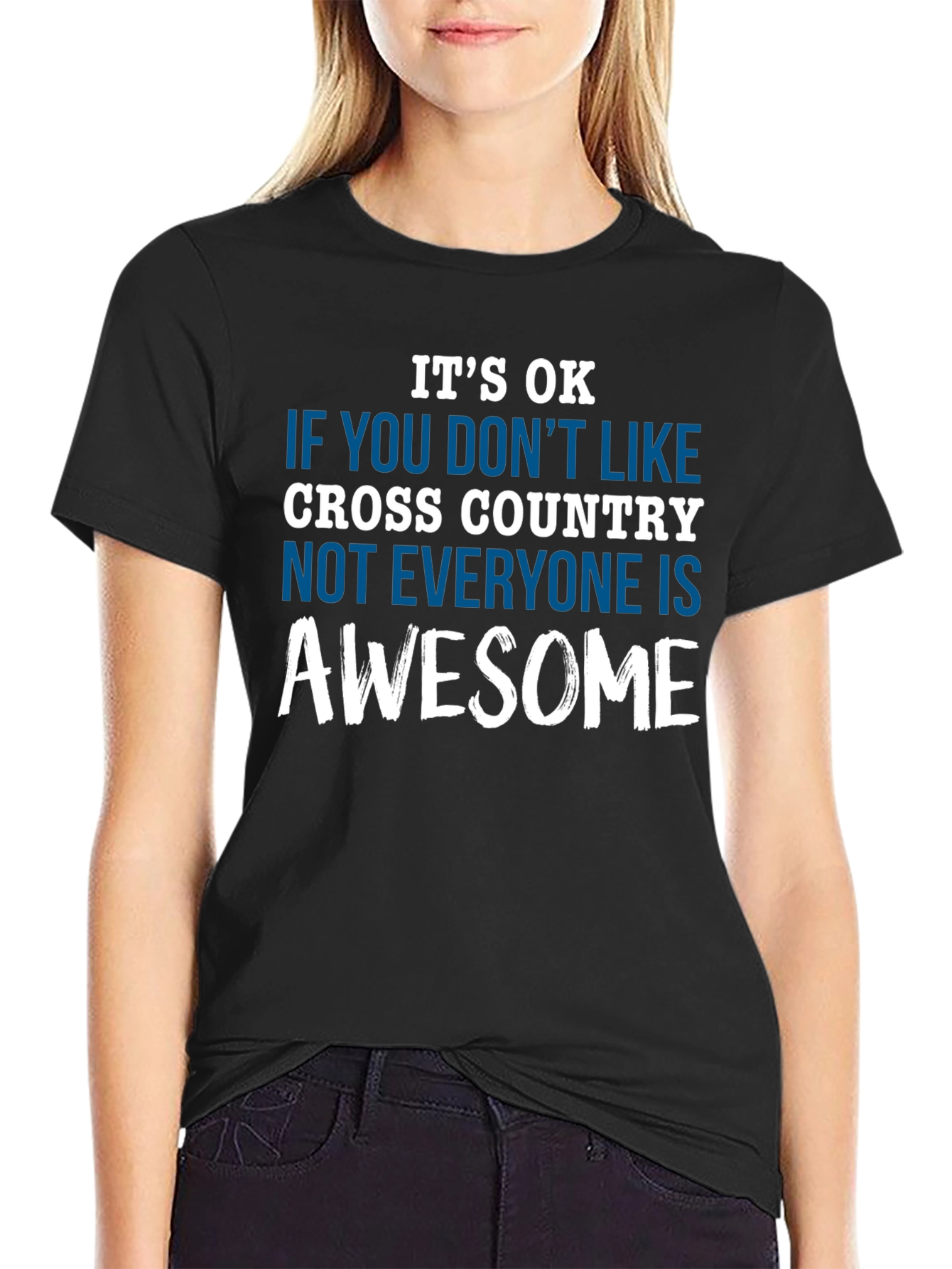 Cross Country Awesome Graphic Tee