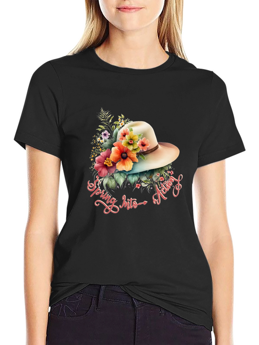 Spring into Action Graphic T-Shirt