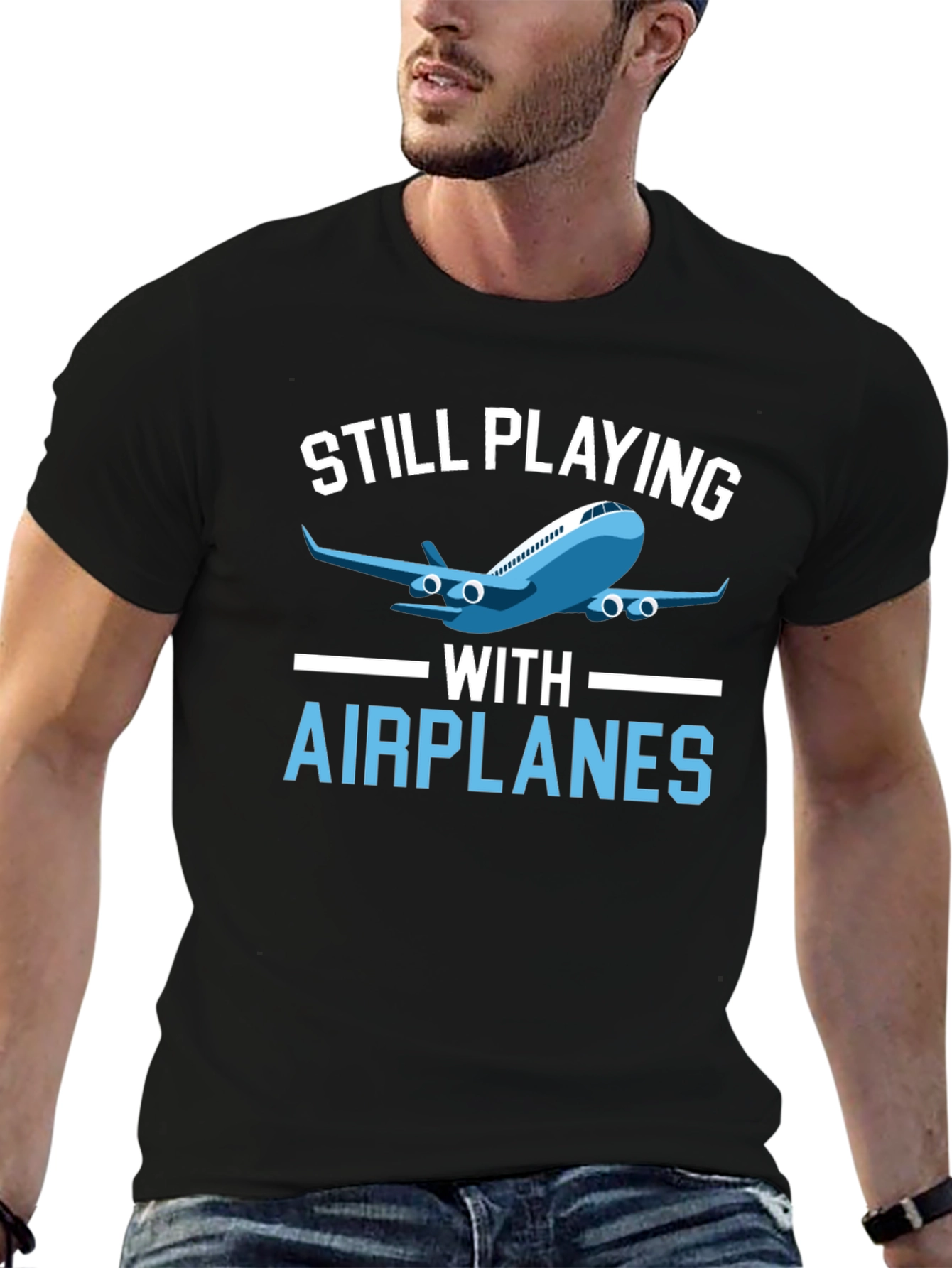 Still Playing with Airplanes T-Shirt