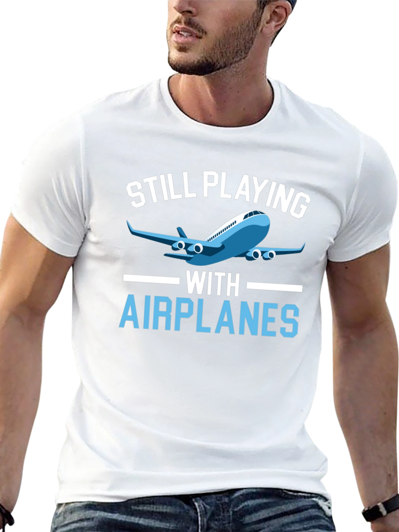 Still Playing with Airplanes T-Shirt