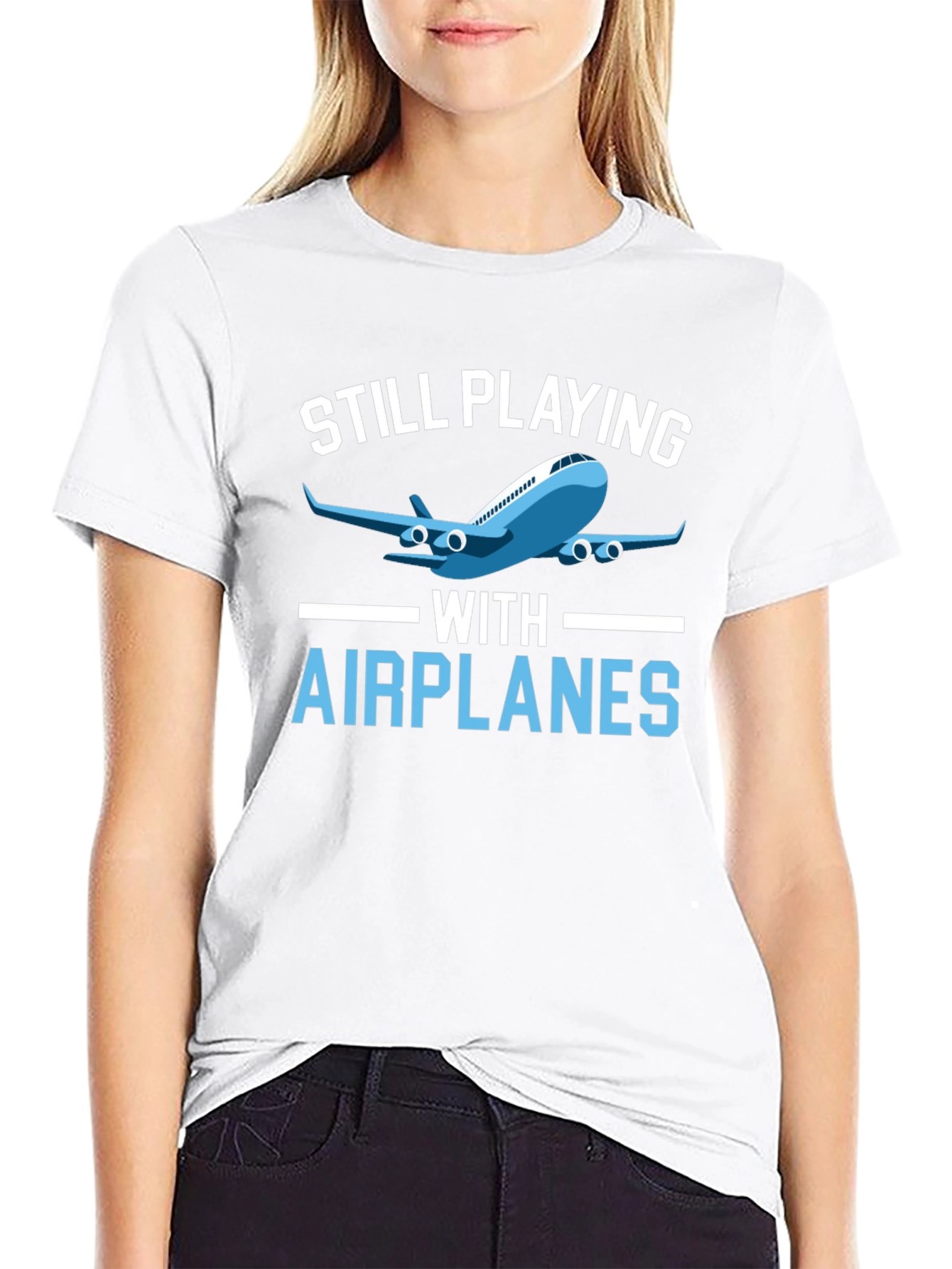 Still Playing with Airplanes T-Shirt