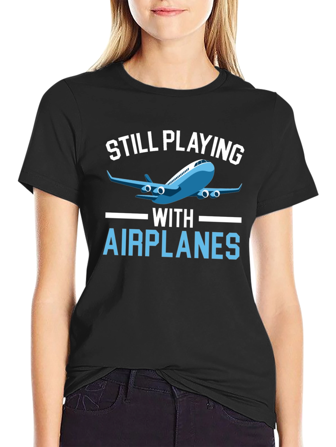 Still Playing with Airplanes T-Shirt