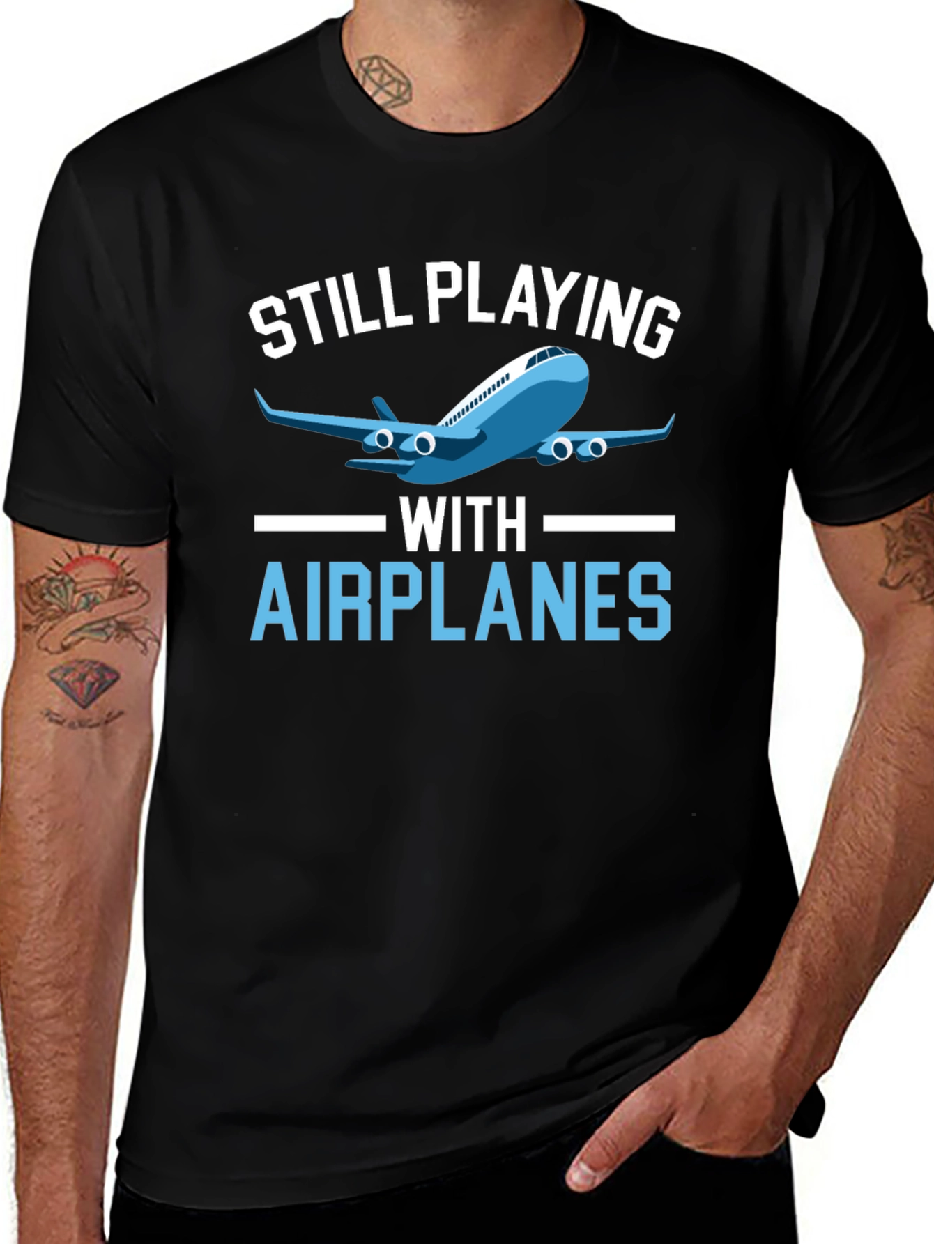 Still Playing with Airplanes T-Shirt