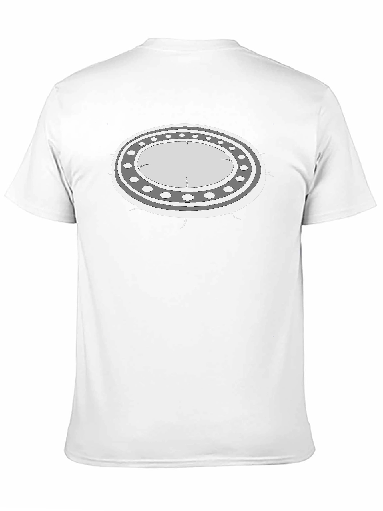 UFO Graphic Black T-Shirt - Unique Alien Design