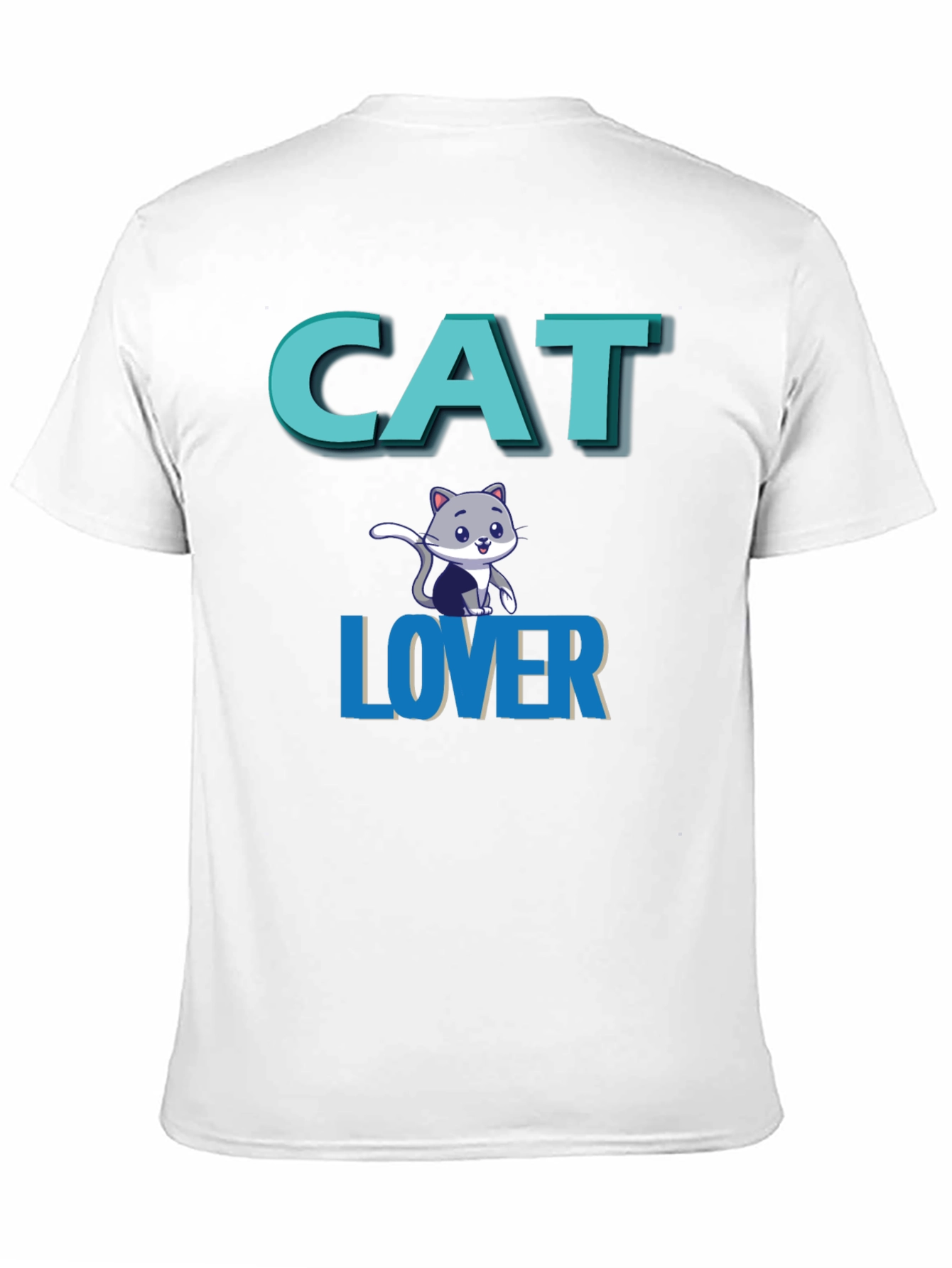 Cat Lover Graphic Tee - Black Unisex T-Shirt