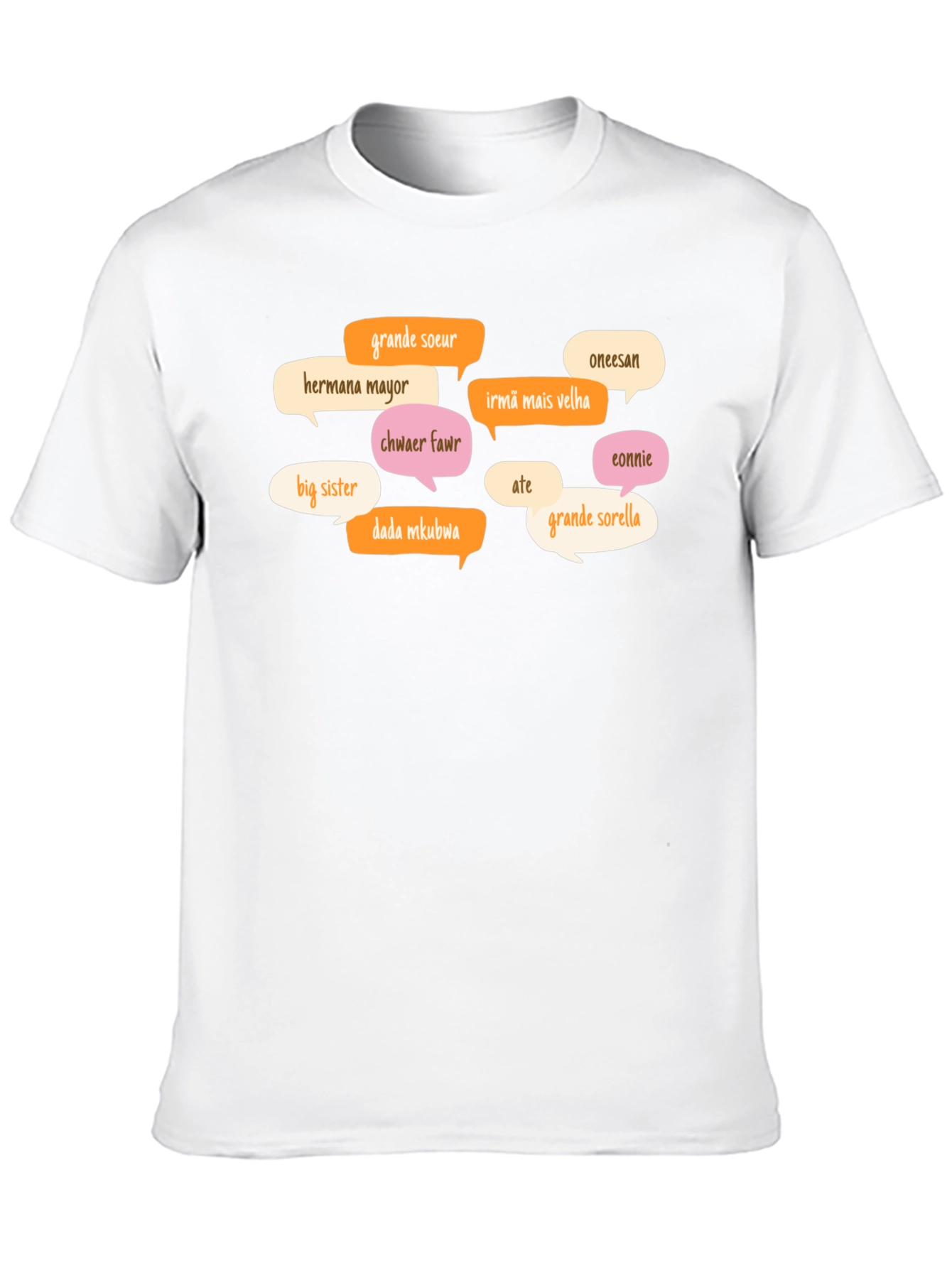 Big Sister T-Shirt - Languages of Love