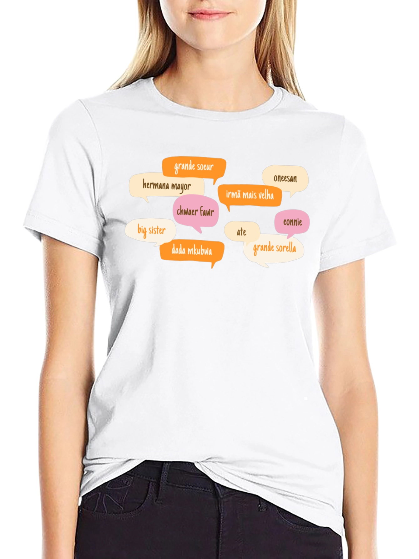 Big Sister T-Shirt - Languages of Love