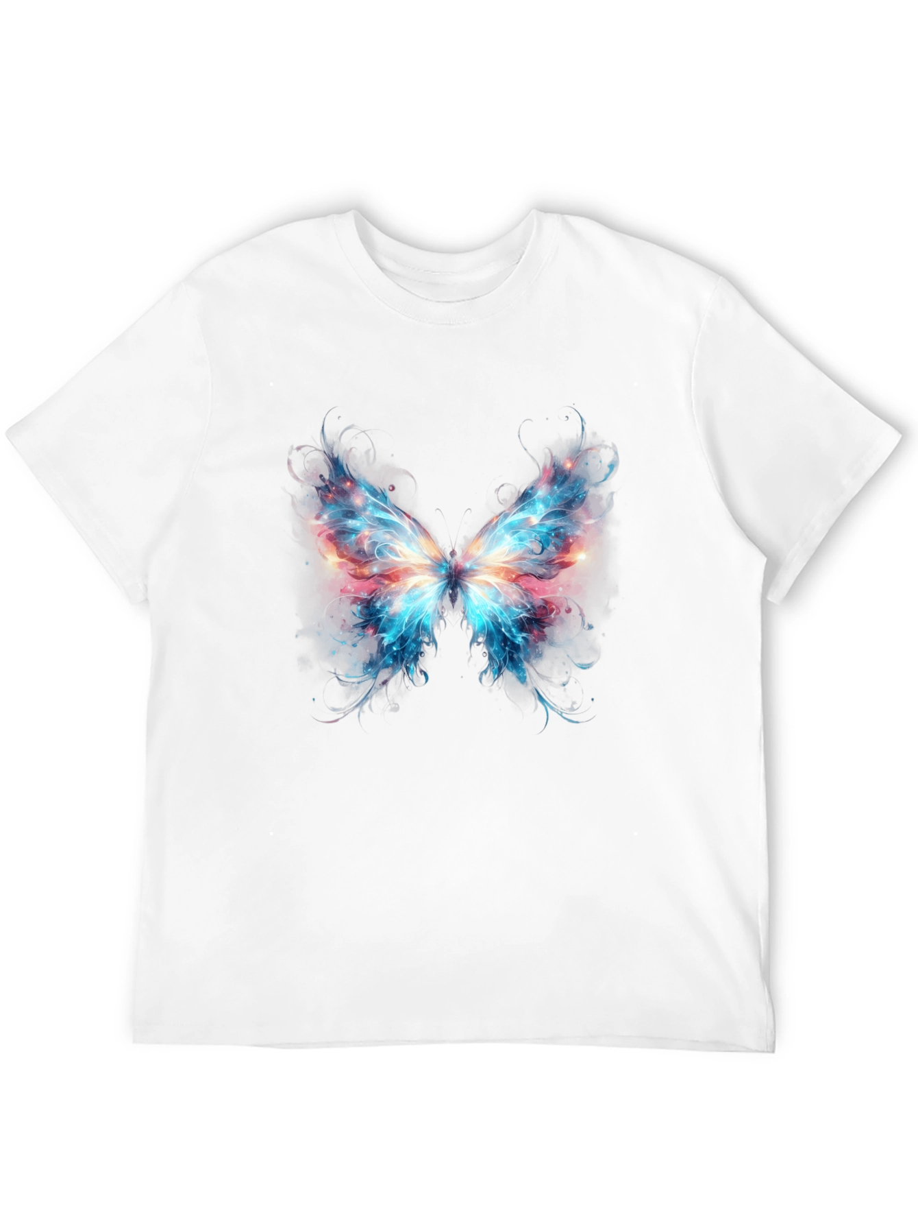 Butterfly Wings Graphic Black T-Shirt
