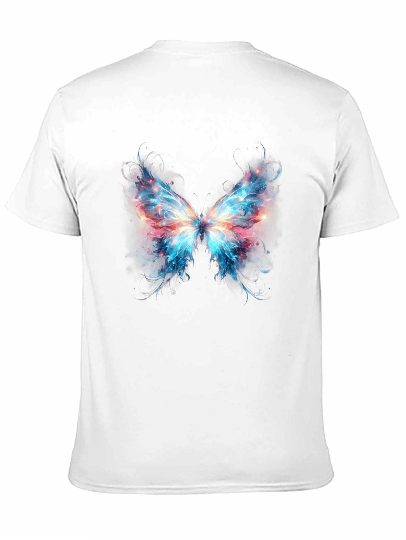 Butterfly Wings Graphic Black T-Shirt