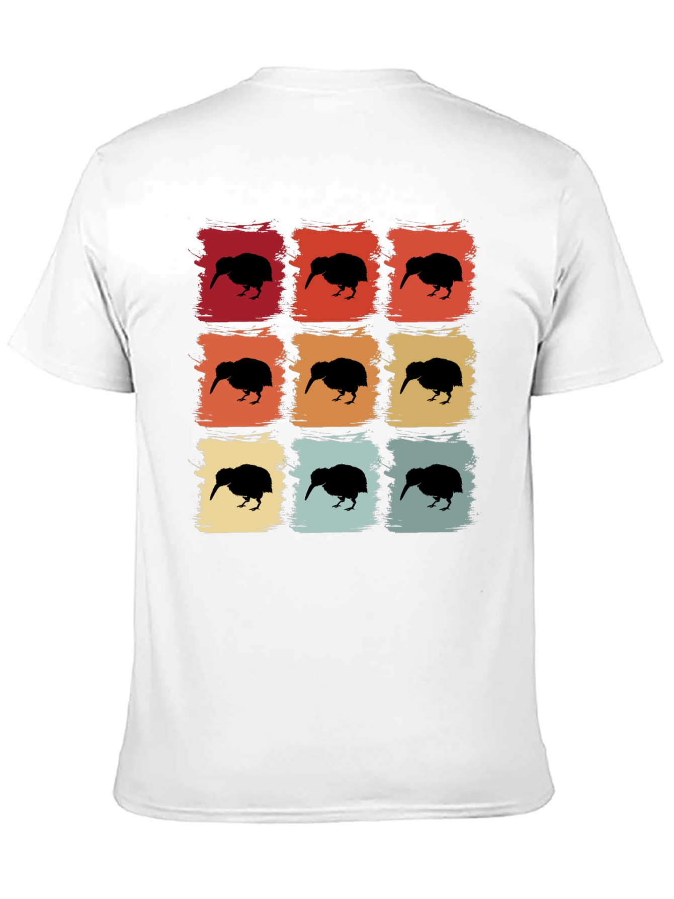 Retro Kiwi Bird Graphic T-Shirt