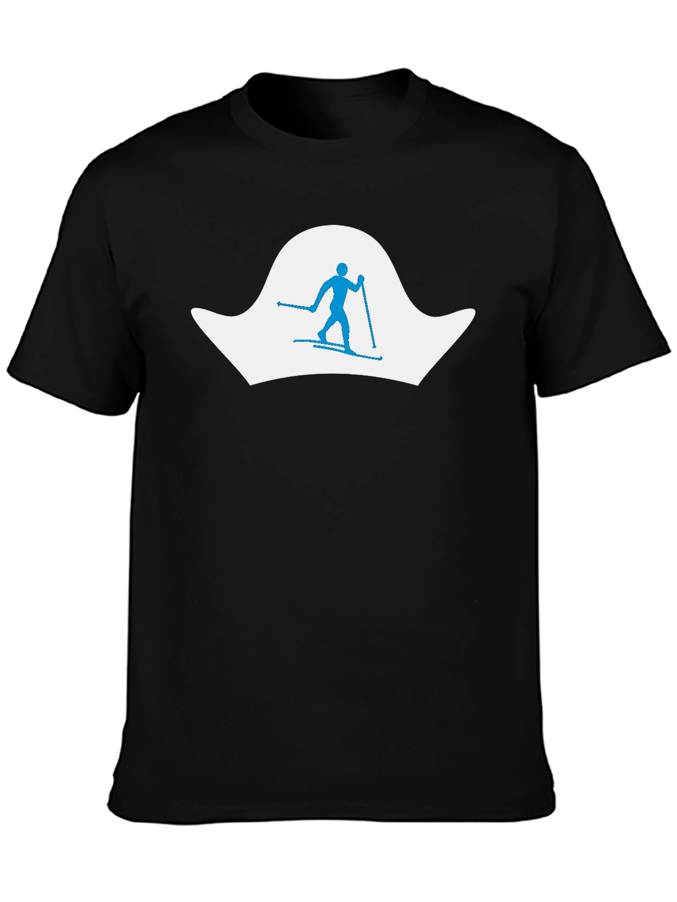 Skiing Silhouette Tee