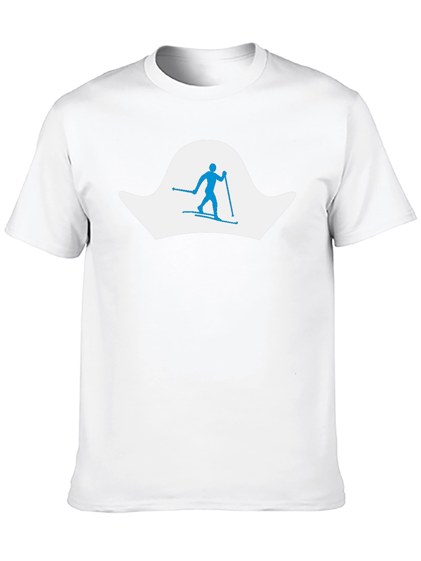 Skiing Silhouette Tee