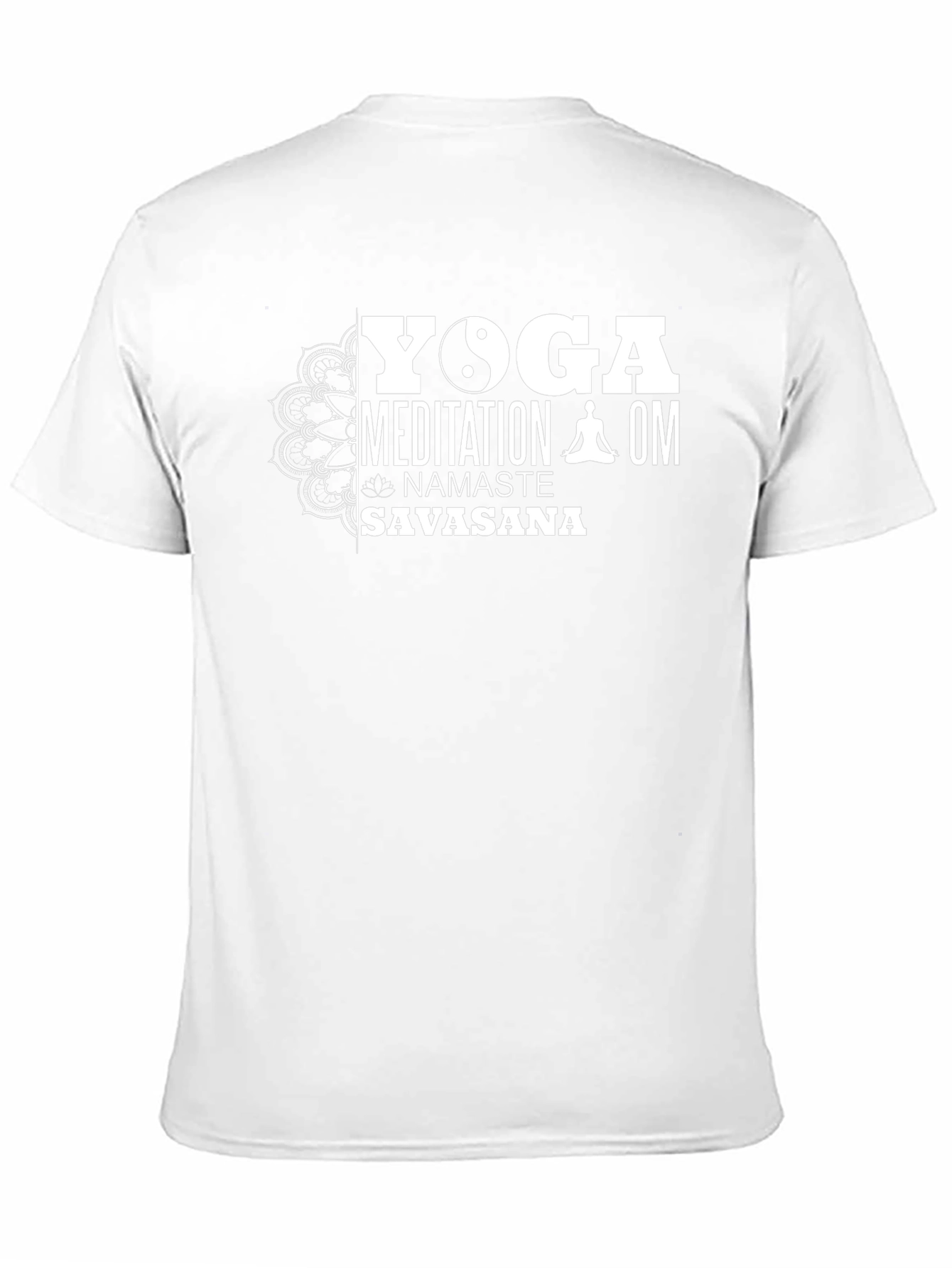 Yoga Meditation Namaste Graphic T-Shirt
