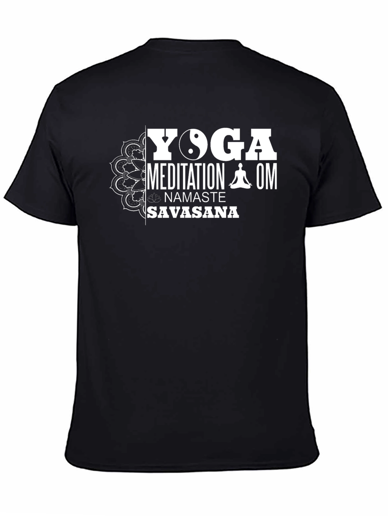 Yoga Meditation Namaste Graphic T-Shirt