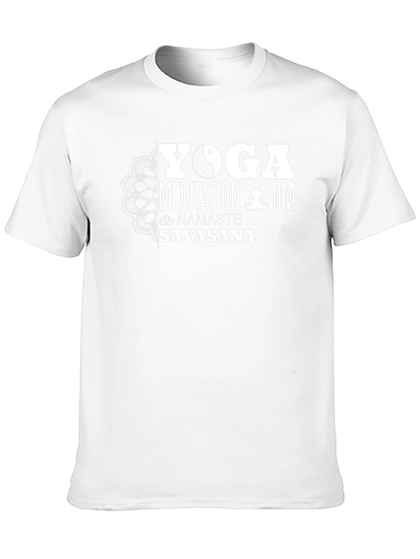 Yoga Meditation Namaste Graphic T-Shirt
