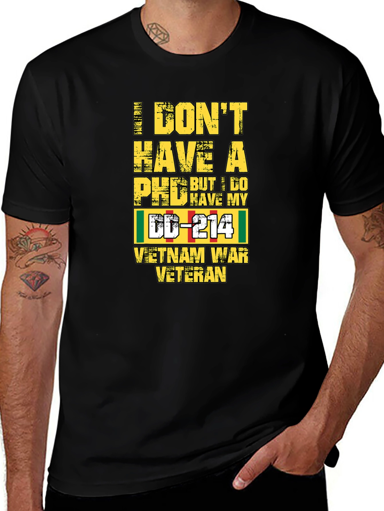 Vietnam Veteran DD-214 T-Shirt