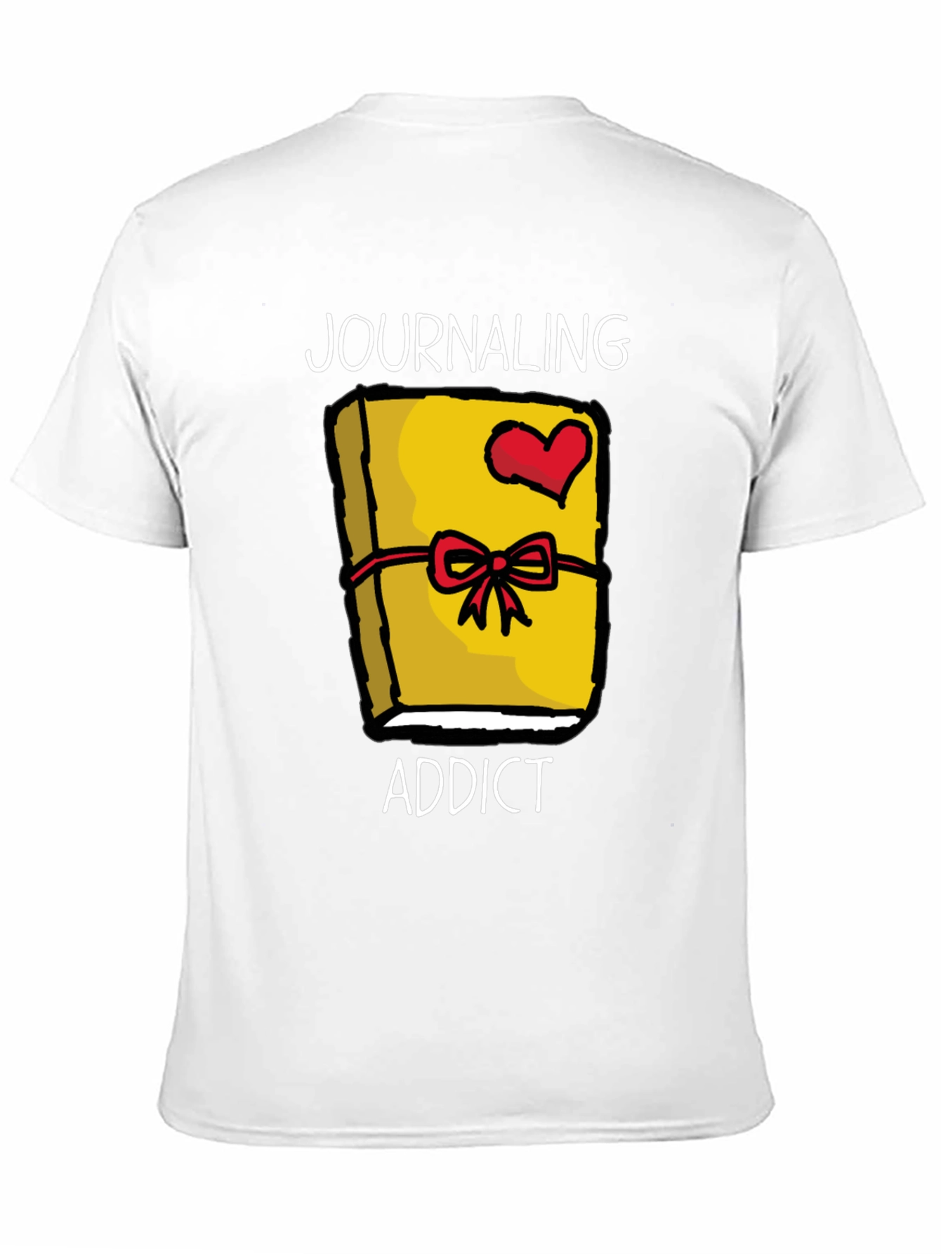 Journaling Addict Graphic Tee - Novelty Journal Lover Shirt