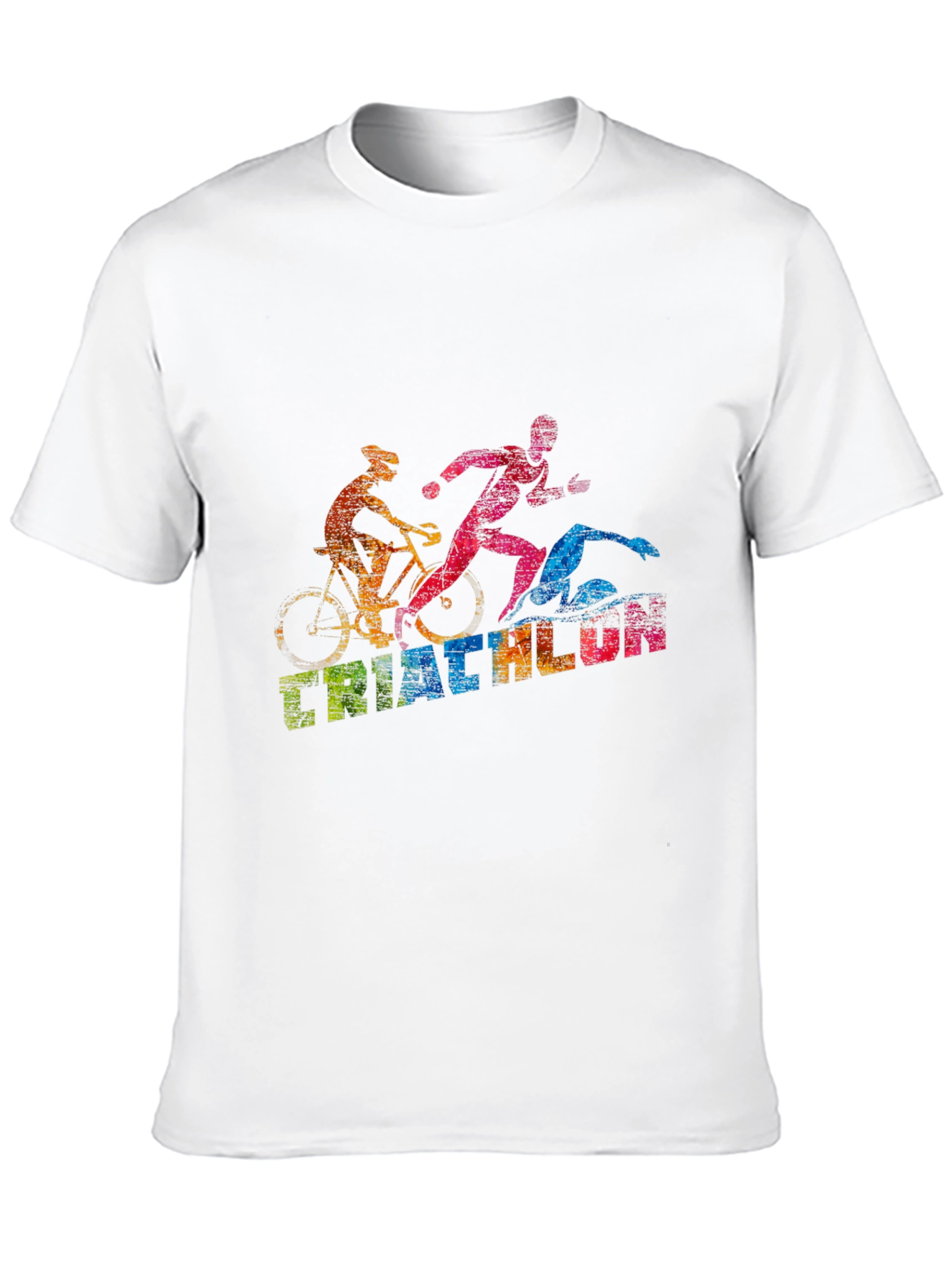 Triathlon T-Shirt: Swim Bike Run!