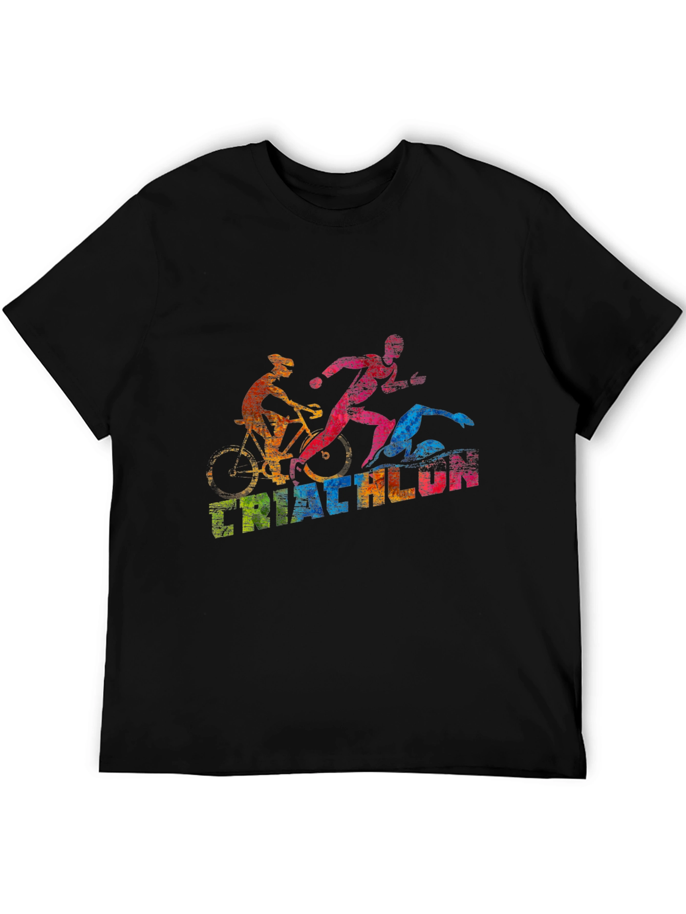 Triathlon T-Shirt: Swim Bike Run!