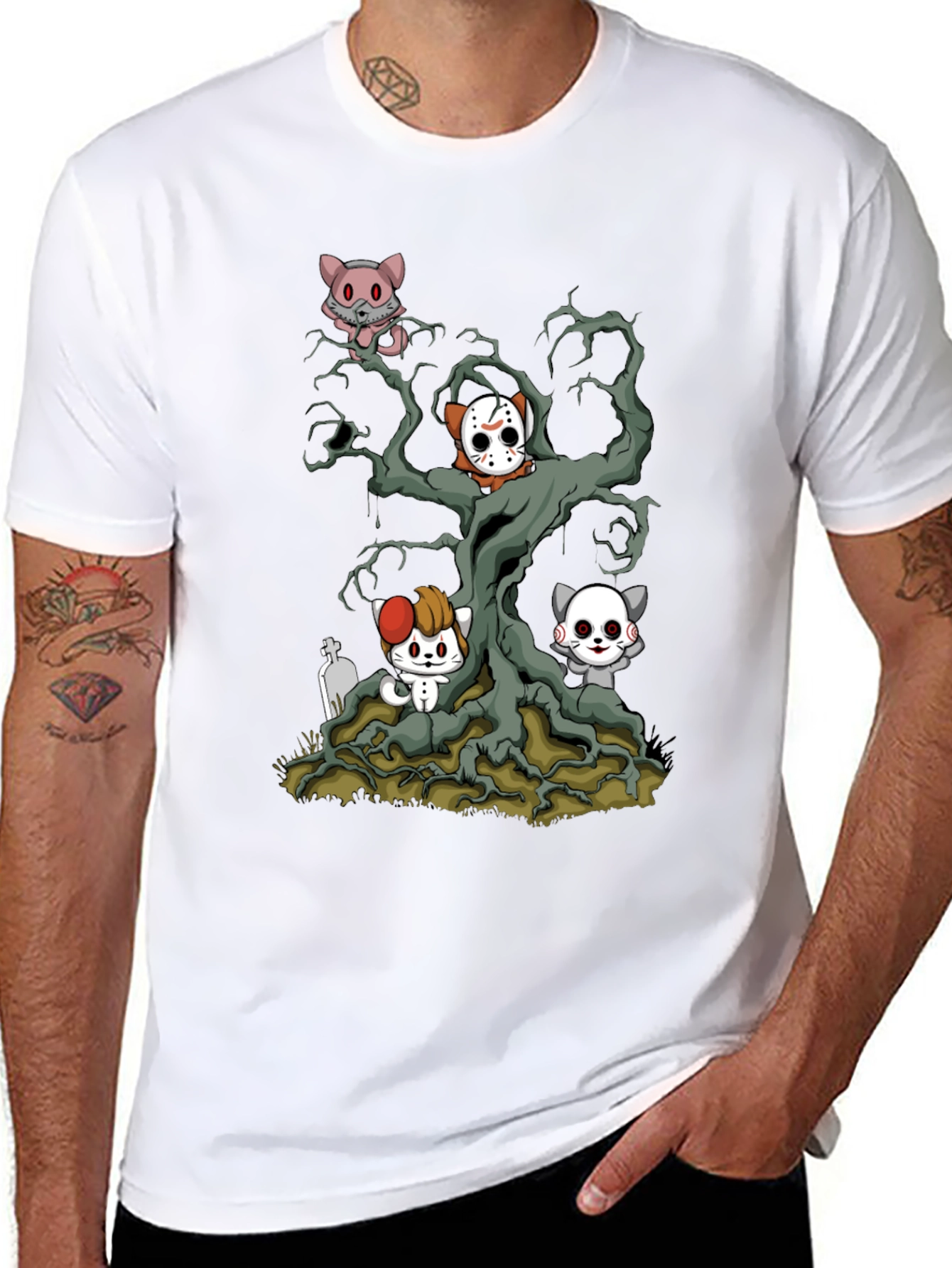 Spooky Cats T-Shirt