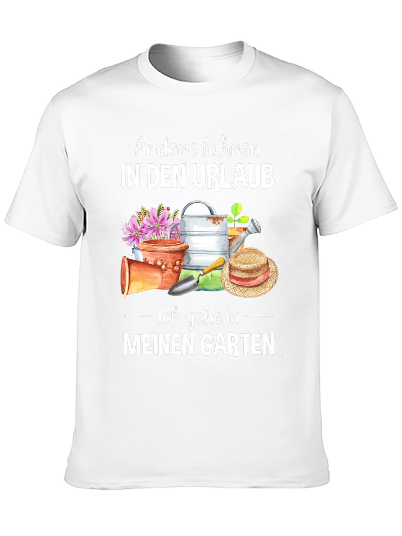 Gardeners Getaway T-Shirt - My Garden is My Vacation!