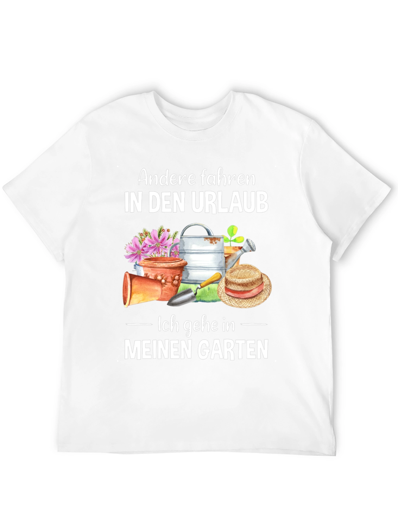 Gardeners Getaway T-Shirt - My Garden is My Vacation!
