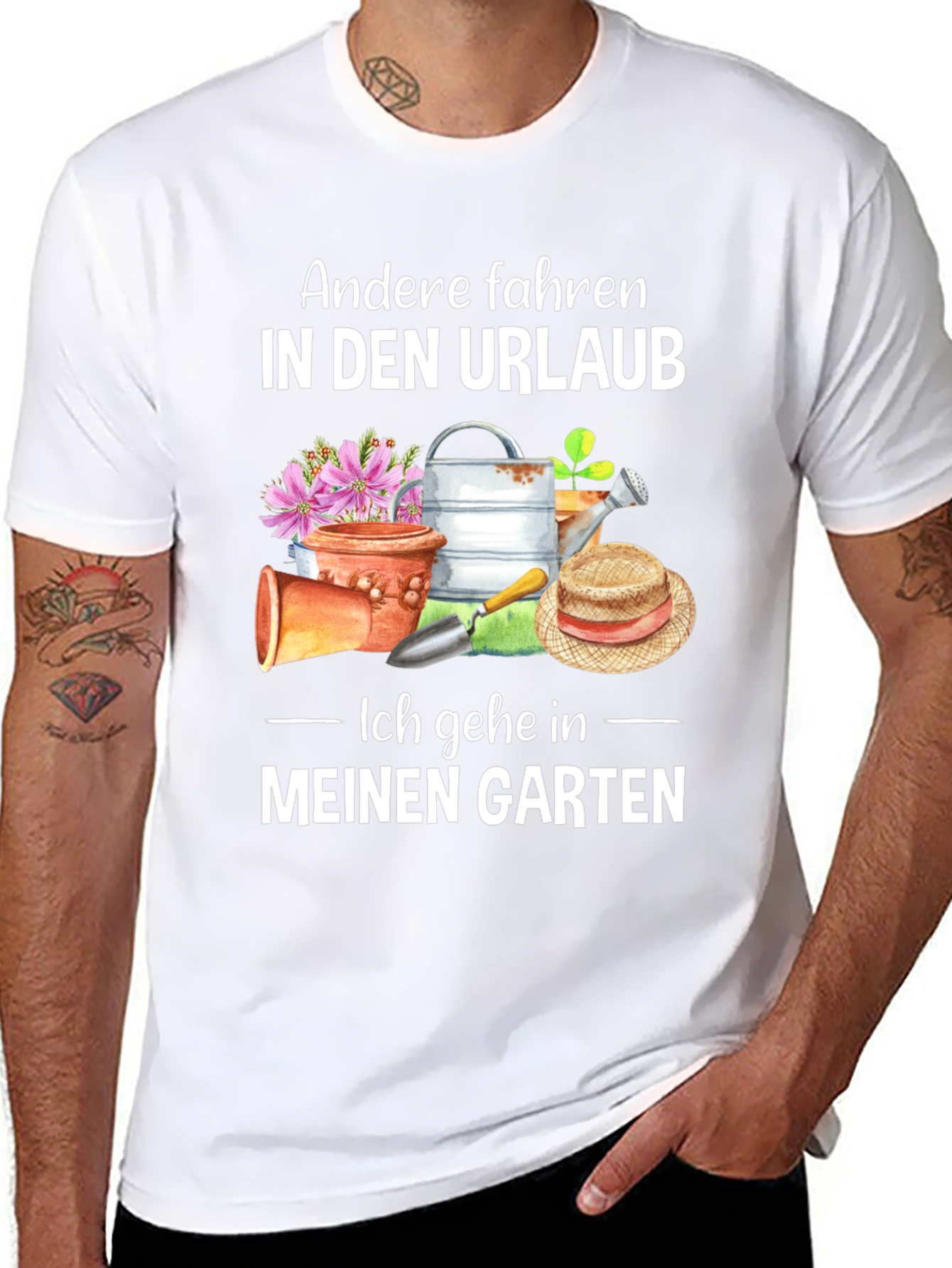 Gardeners Getaway T-Shirt - My Garden is My Vacation!