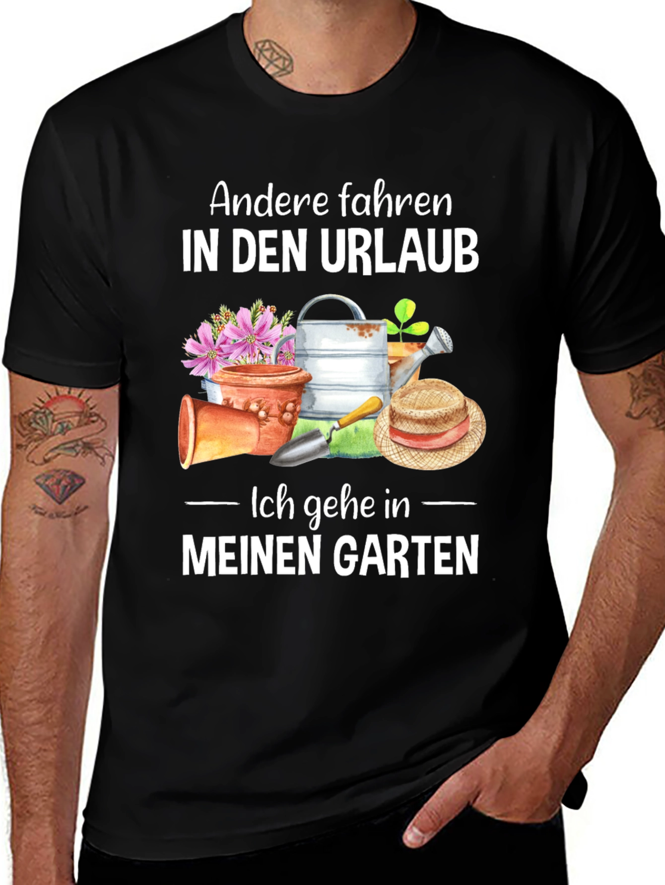 Gardeners Getaway T-Shirt - My Garden is My Vacation!