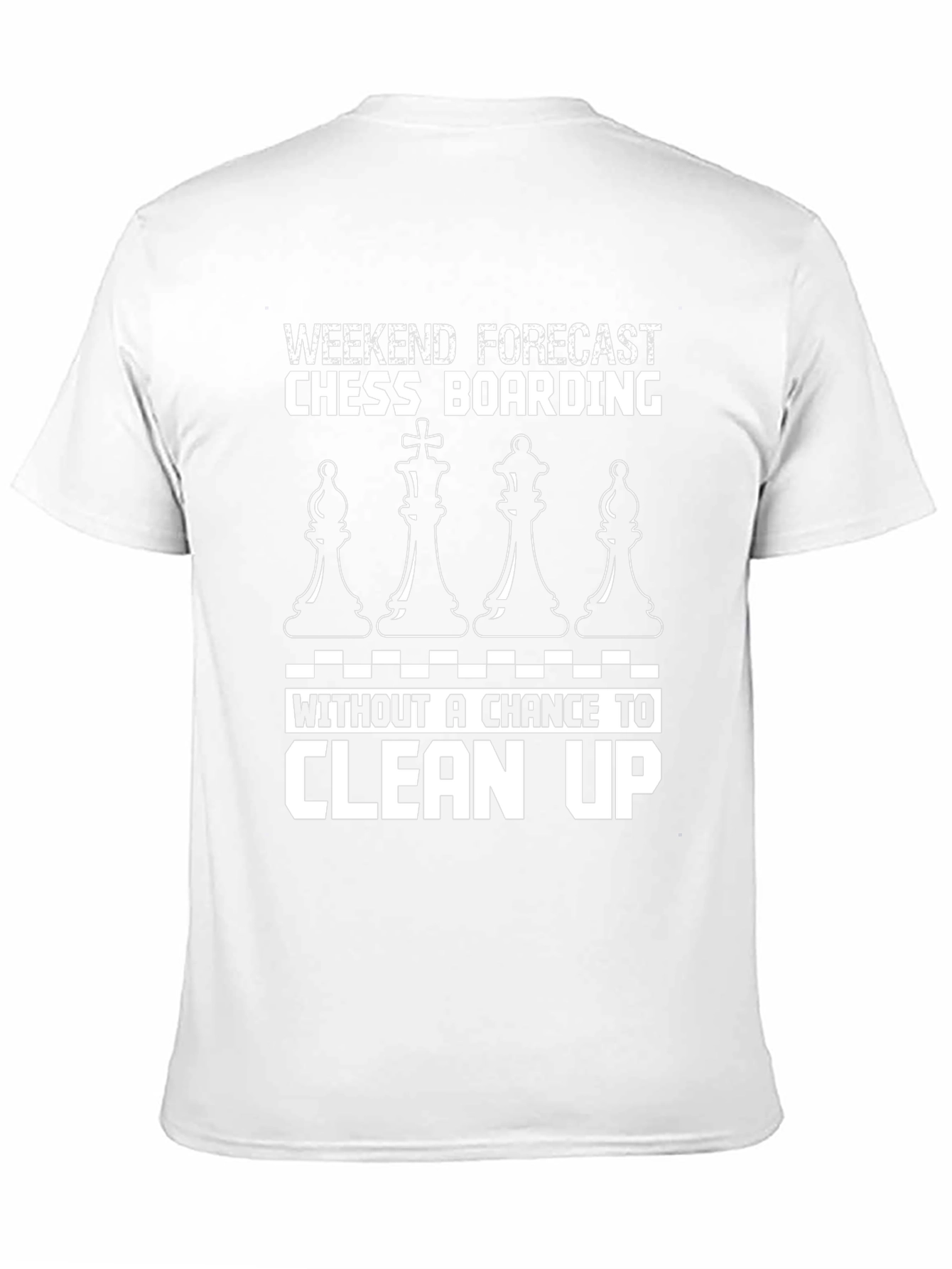 Chess Boarding Weekend Forecast T-Shirt