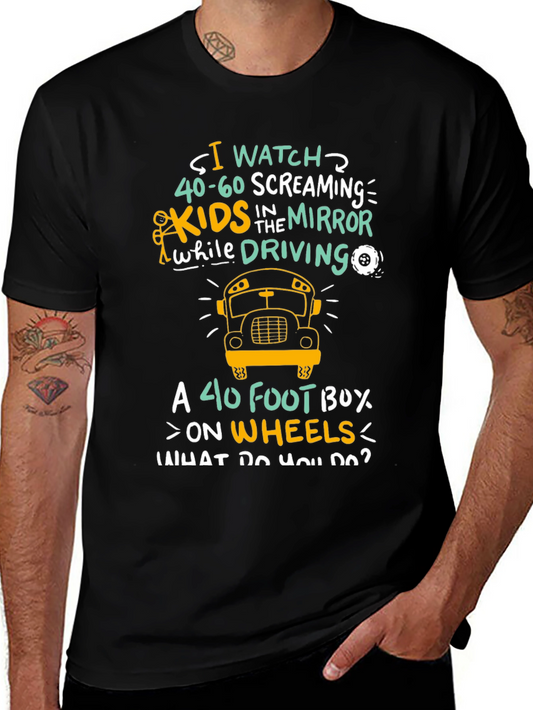 Funny School Bus Driver T-Shirt