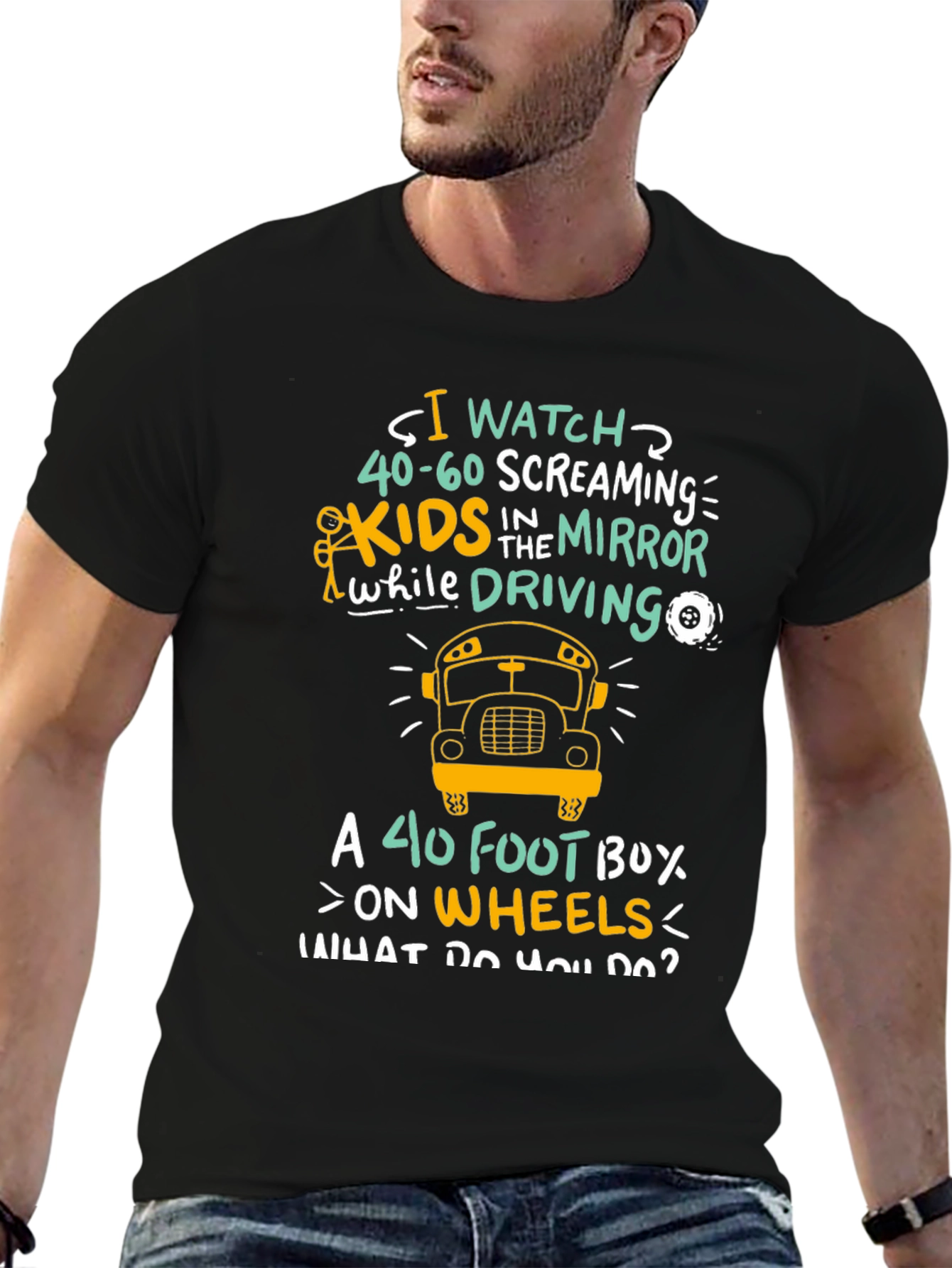 Funny School Bus Driver T-Shirt