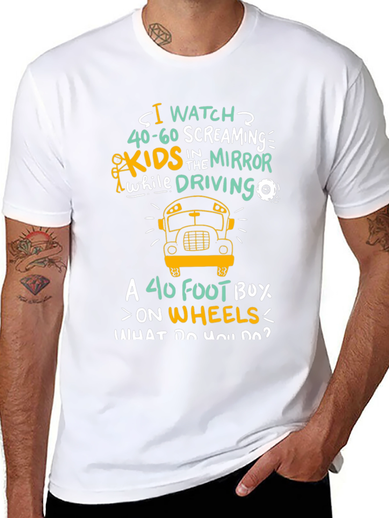 Funny School Bus Driver T-Shirt