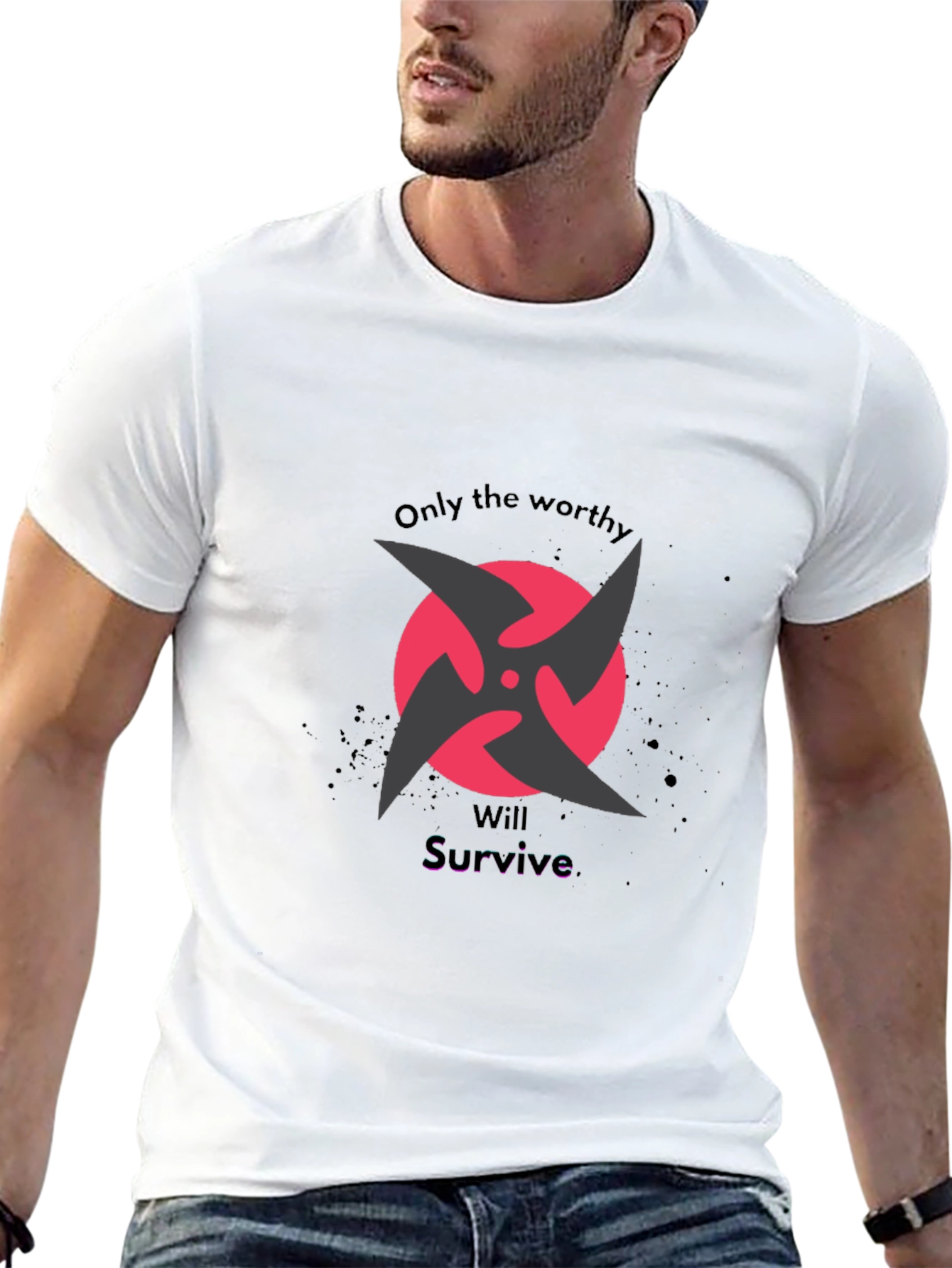 Worthy Survivor Graphic T-Shirt