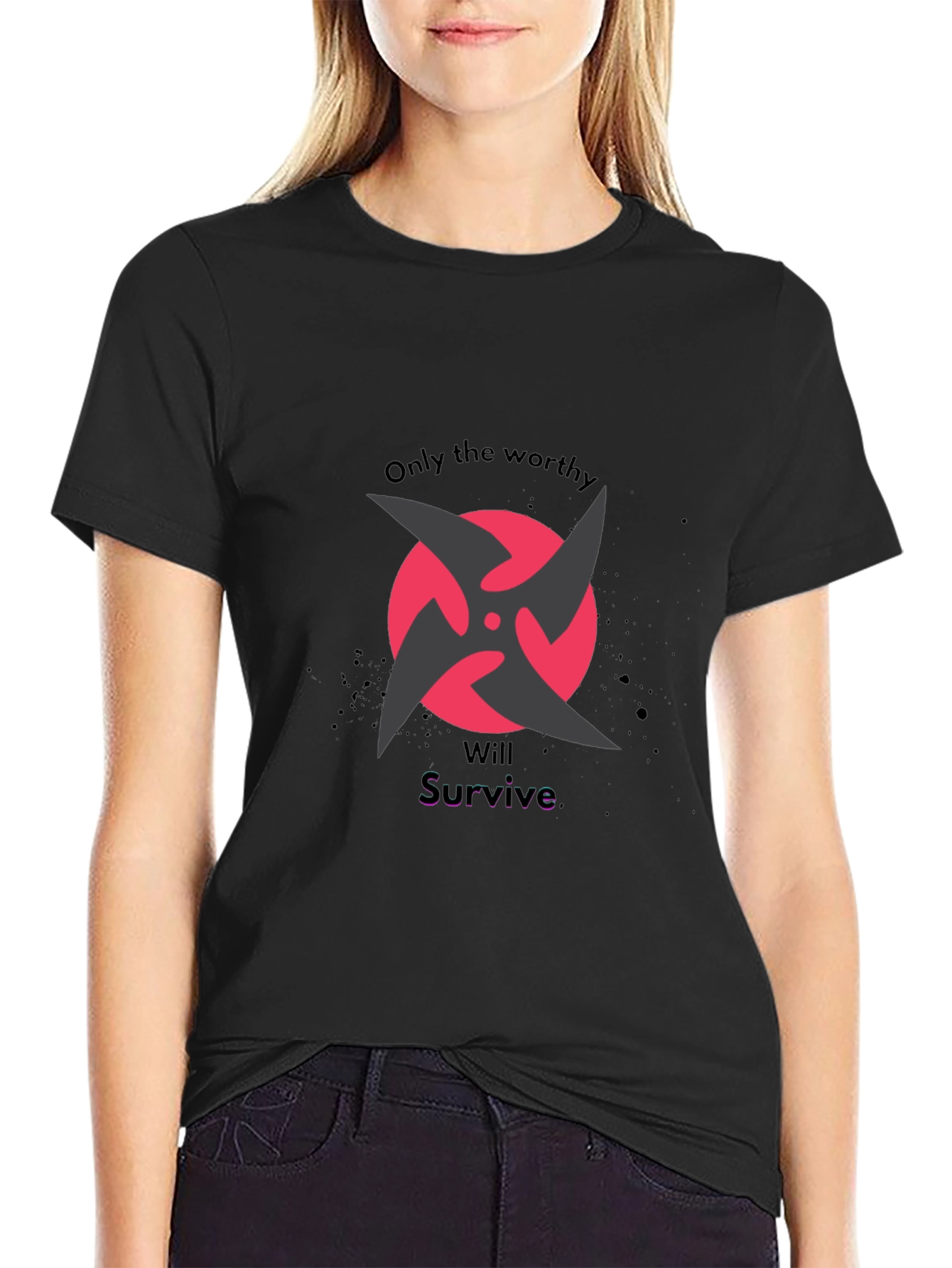 Worthy Survivor Graphic T-Shirt