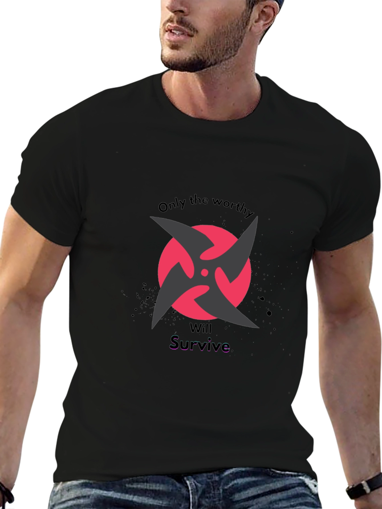 Worthy Survivor Graphic T-Shirt
