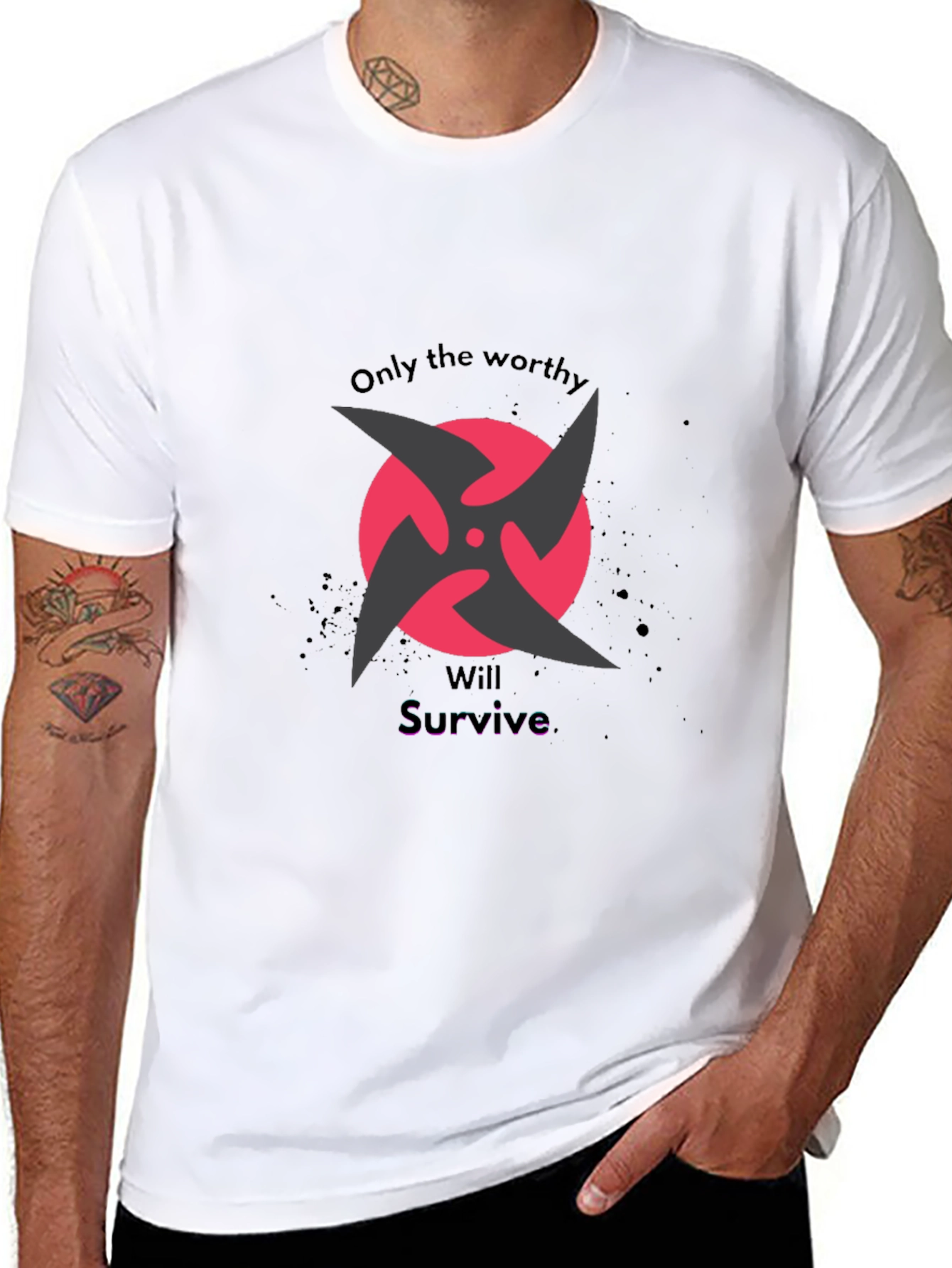 Worthy Survivor Graphic T-Shirt