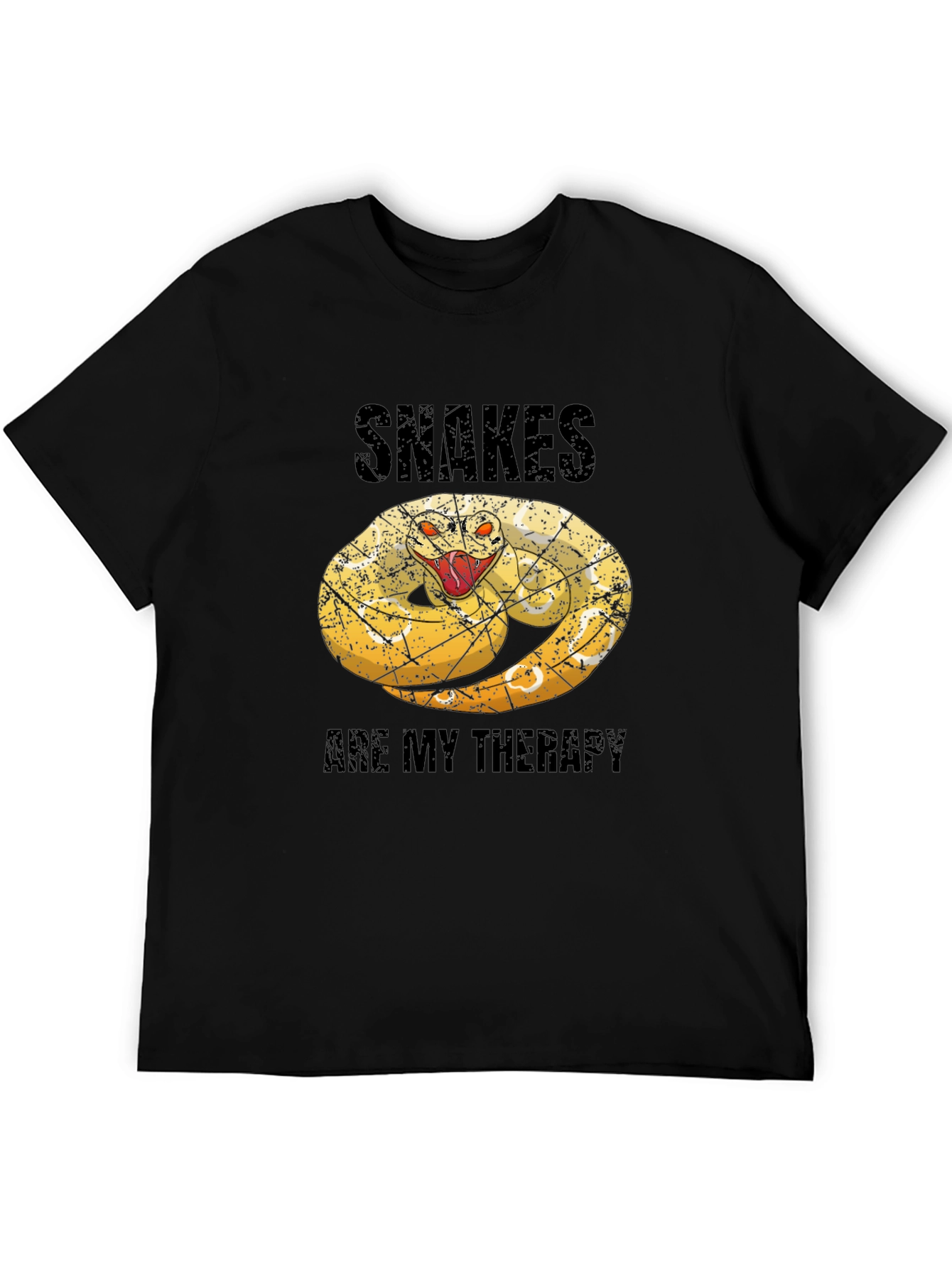 Snakes Are My Therapy Graphic Tee