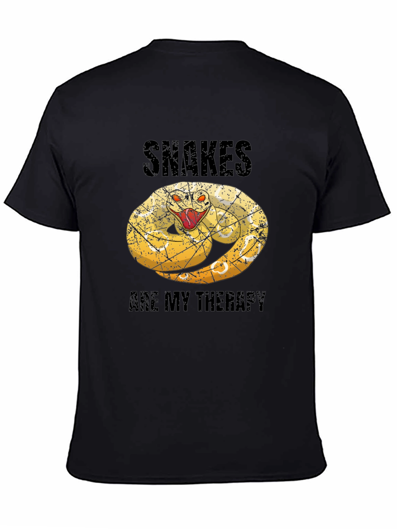 Snakes Are My Therapy Graphic Tee