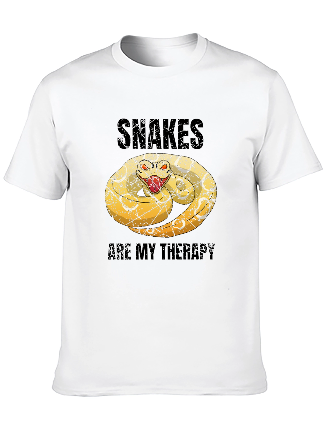Snakes Are My Therapy Graphic Tee