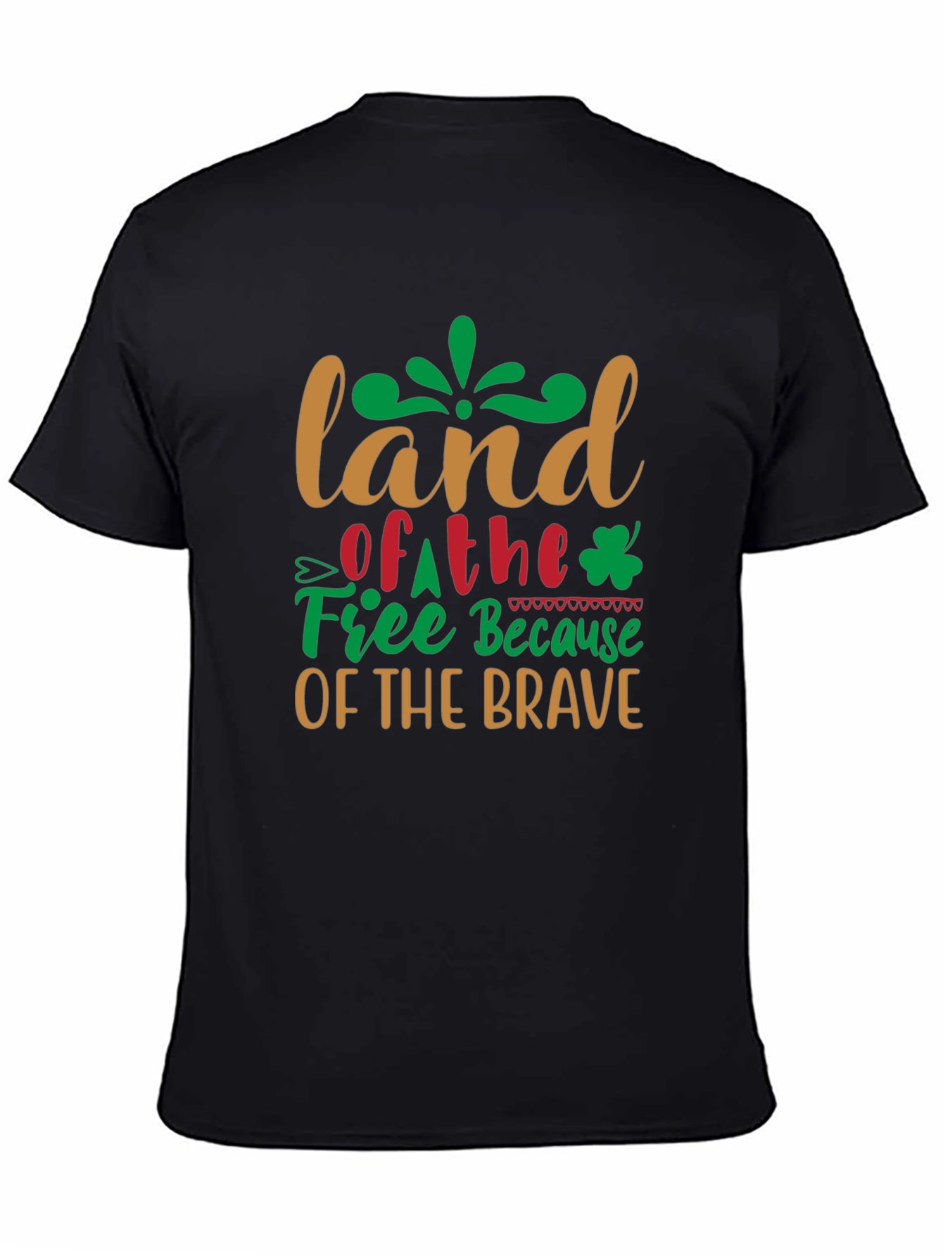 Land of the Free Patriotic Graphic Tee