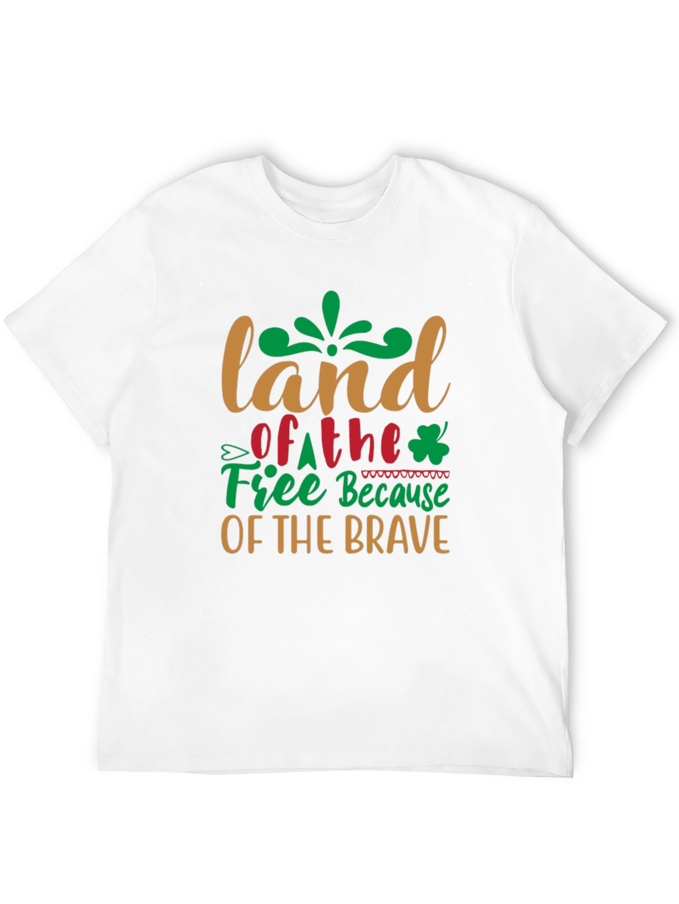Land of the Free Patriotic Graphic Tee